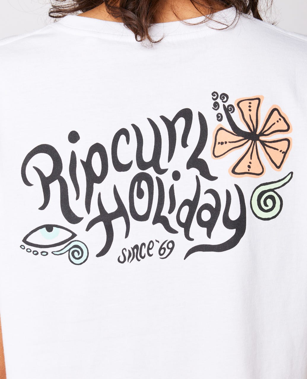 Paradiso Crop kortärmad t-shirt