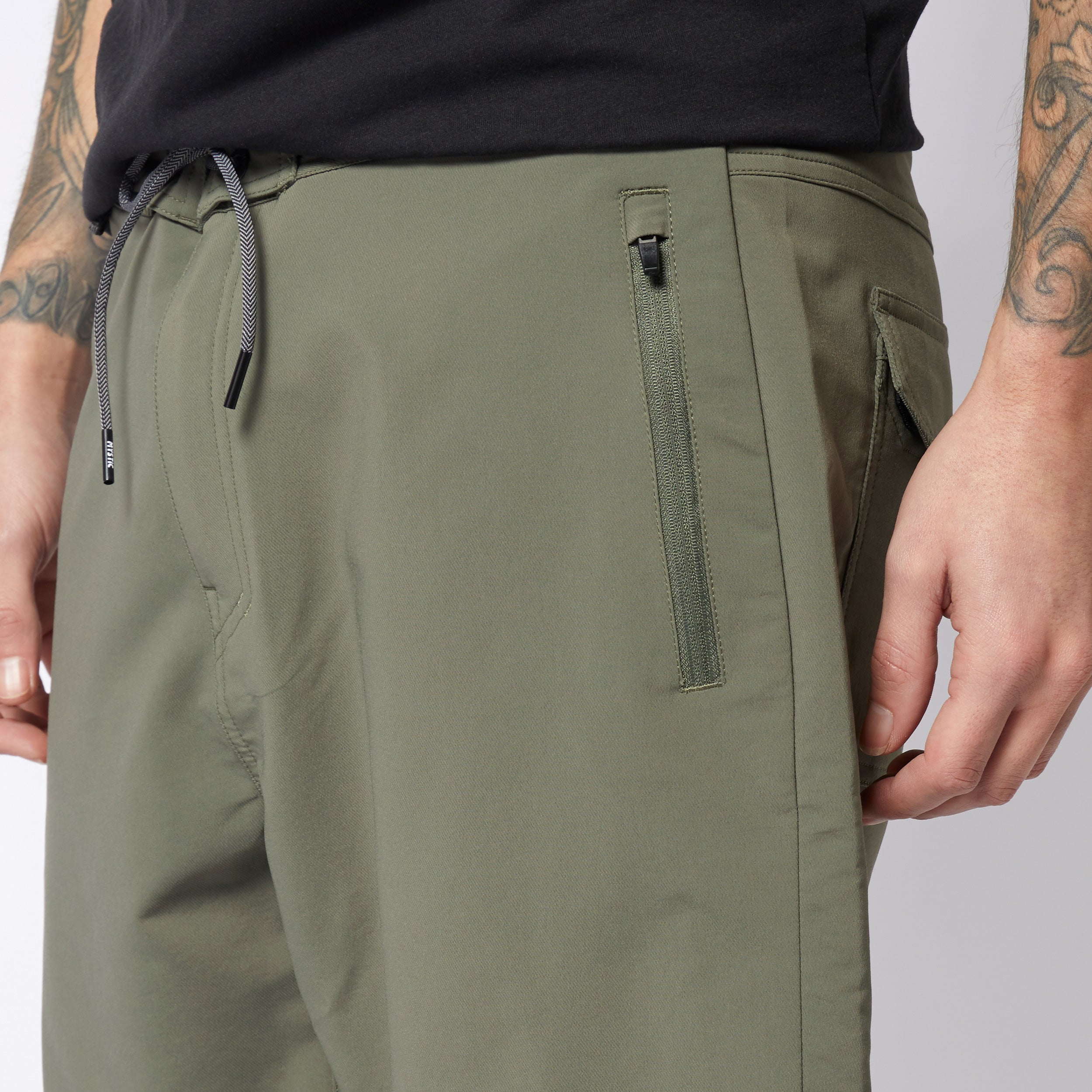 Mystic - Trail Hybrid Boardshort - Moss