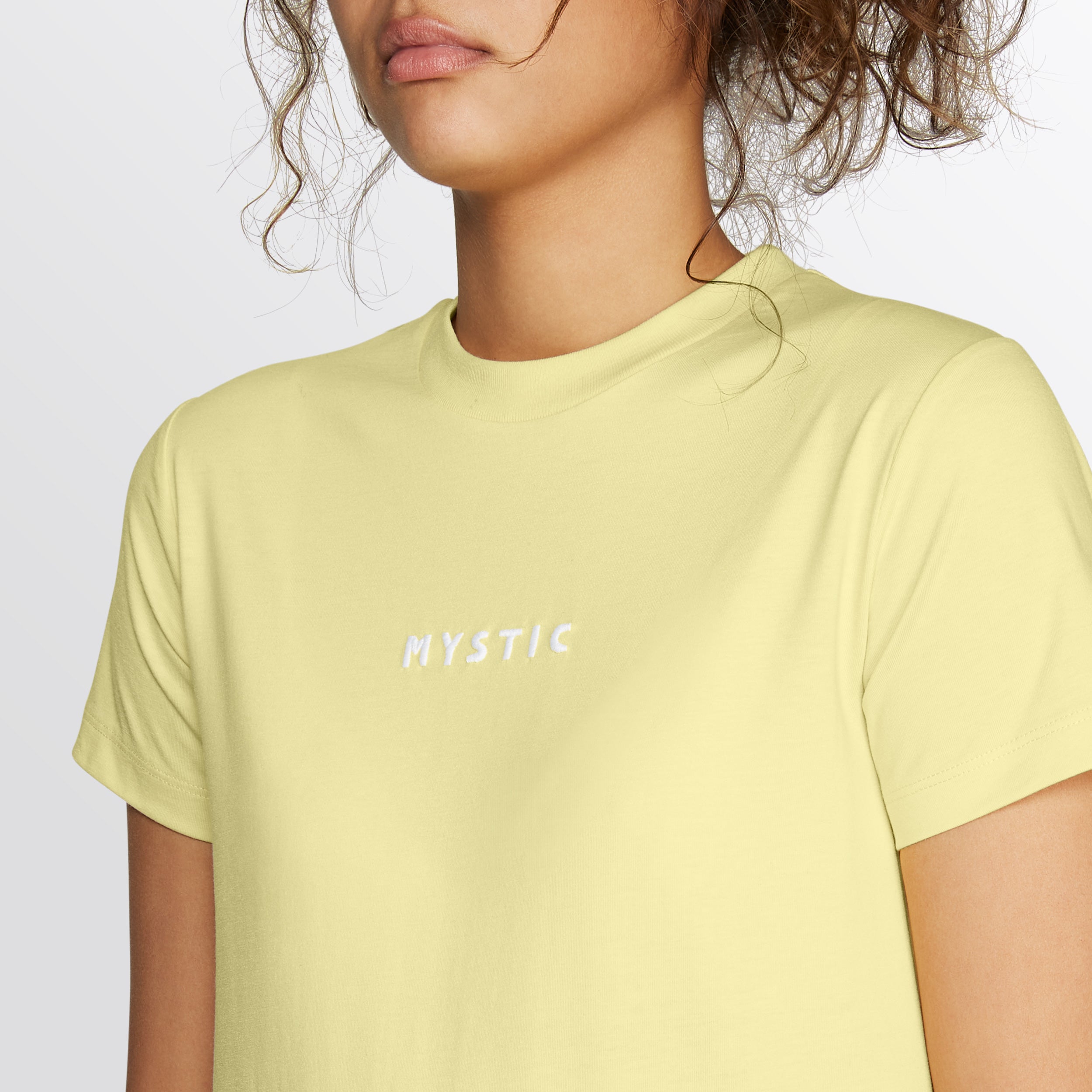 Mystic - Brand Tee Women - Pastel Yellow