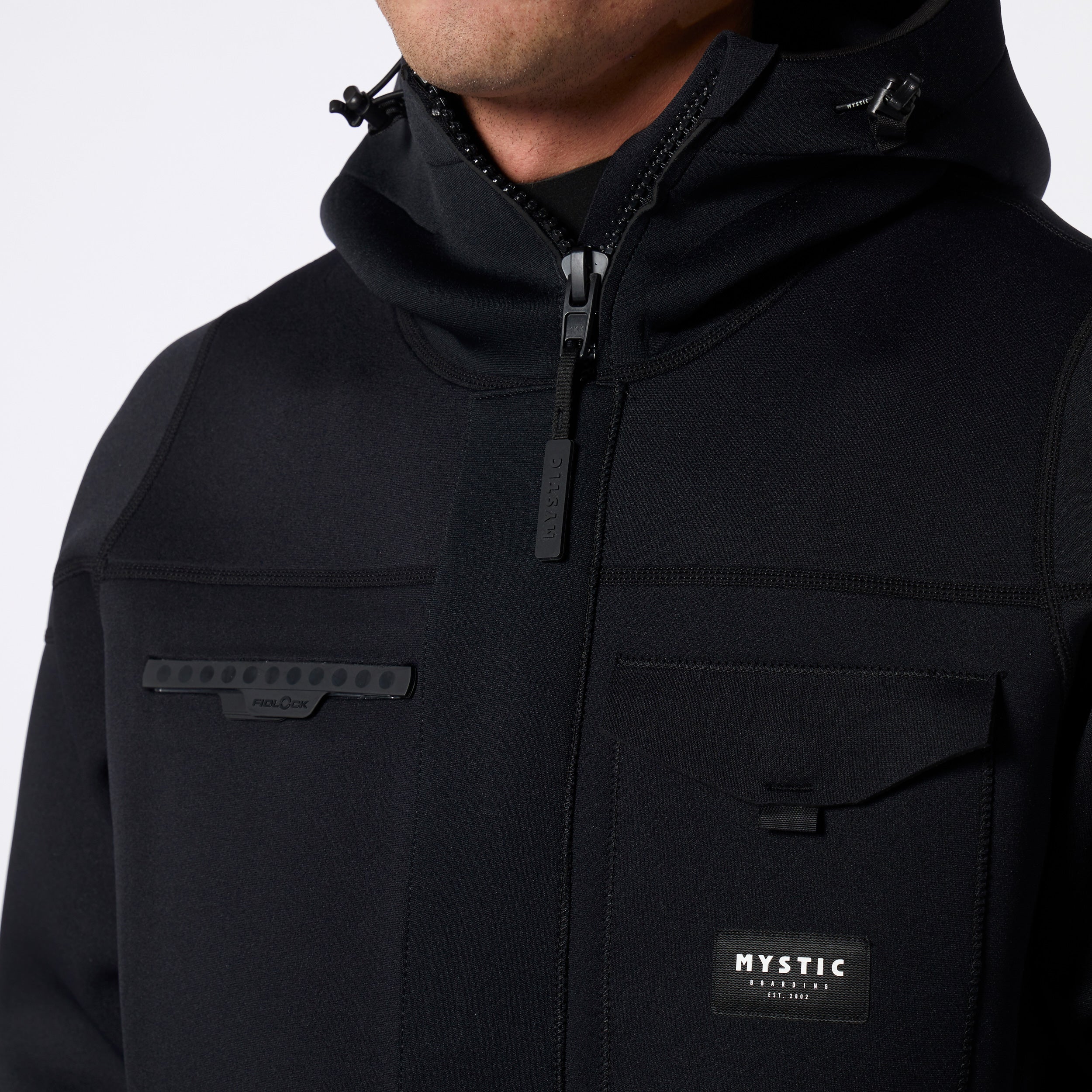 Vortex Neoprene Jacket 3/2mm - Black