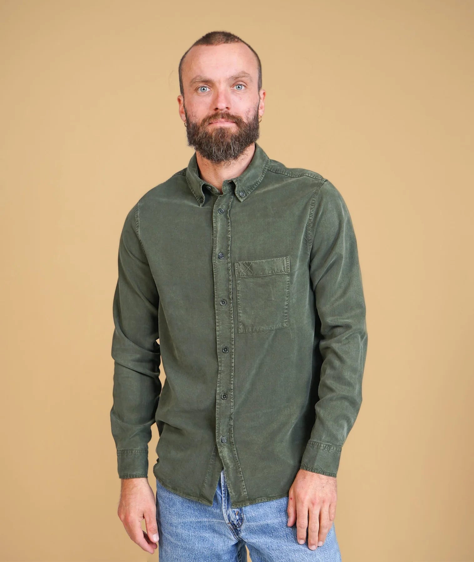 Yvon Men'S Button Down Shirt