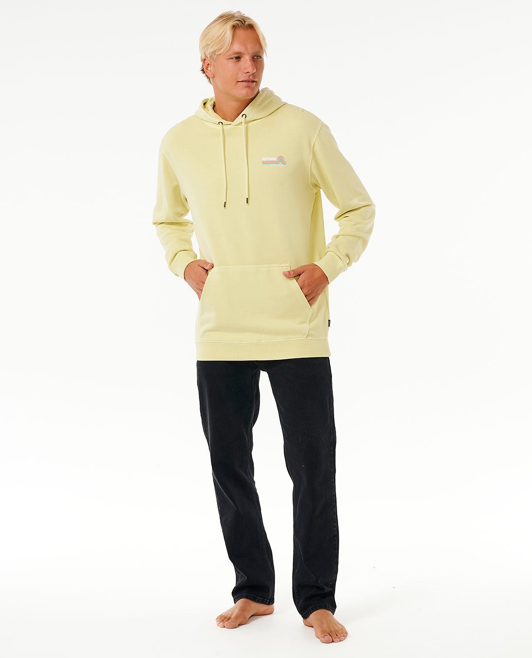 Surf Revival fleece med huva