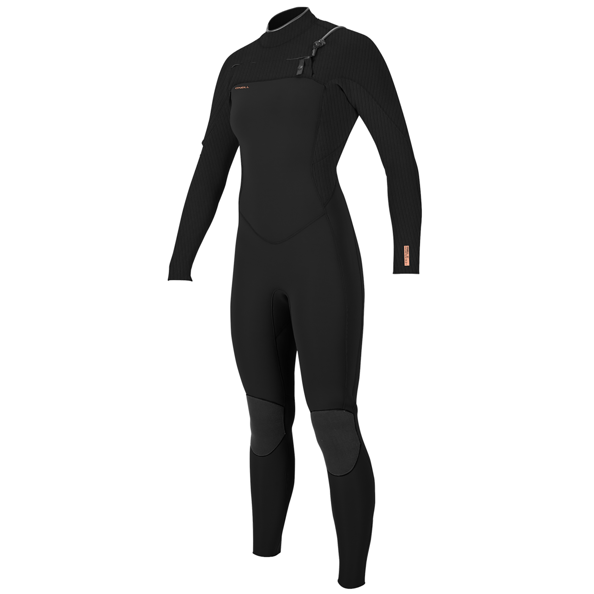 Wms Hyperfreak 3/2+ Chest Zip Full - svart/svart