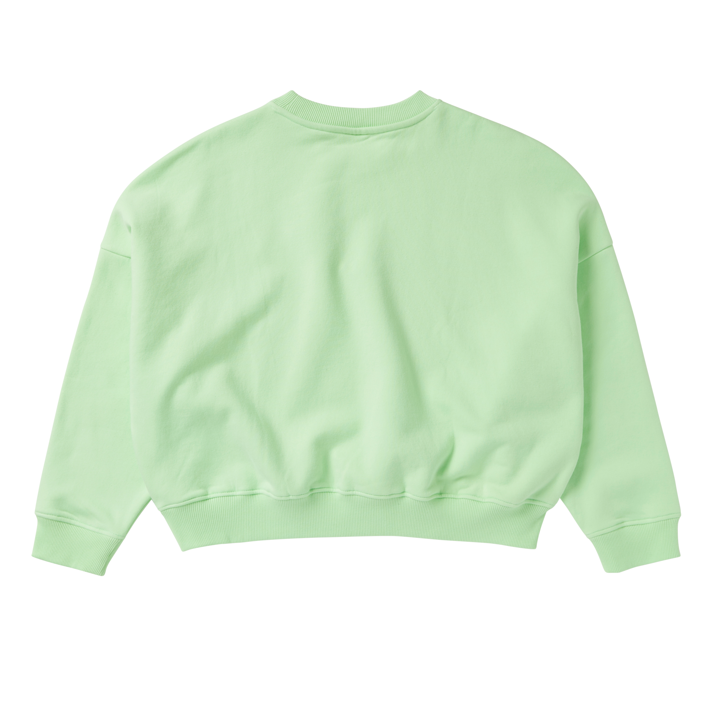 Mystic - Dropped Shoulder Crew Sweat Women - Lime Green