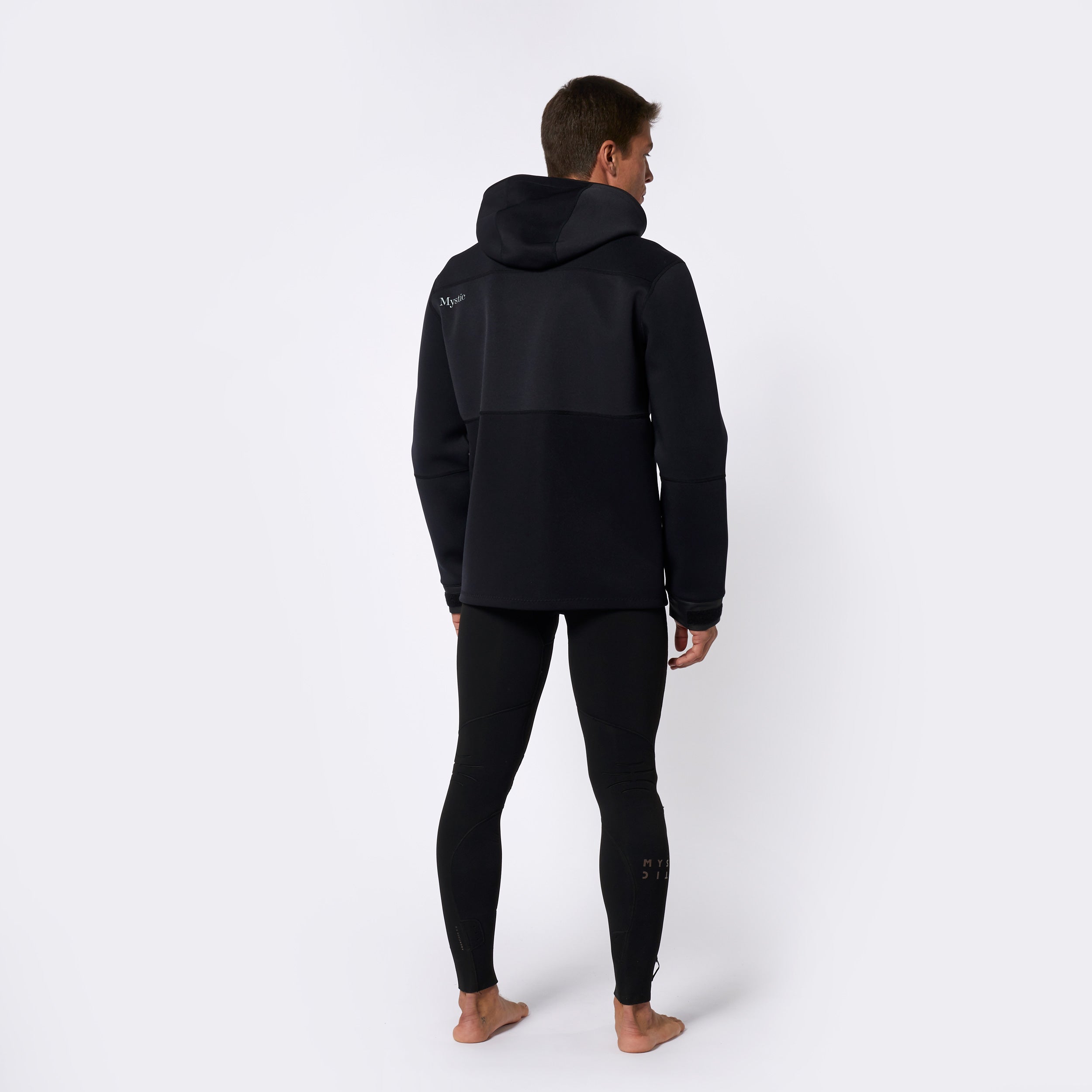 Fulmar Neoprene Hoodie 3/2mm - Black