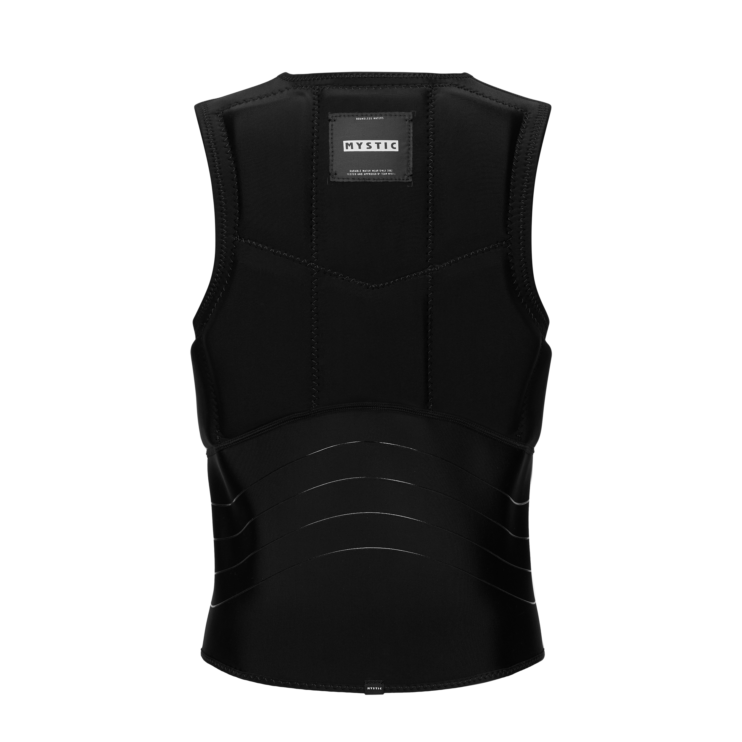 Foil Impact Vest Fzip - Black/White