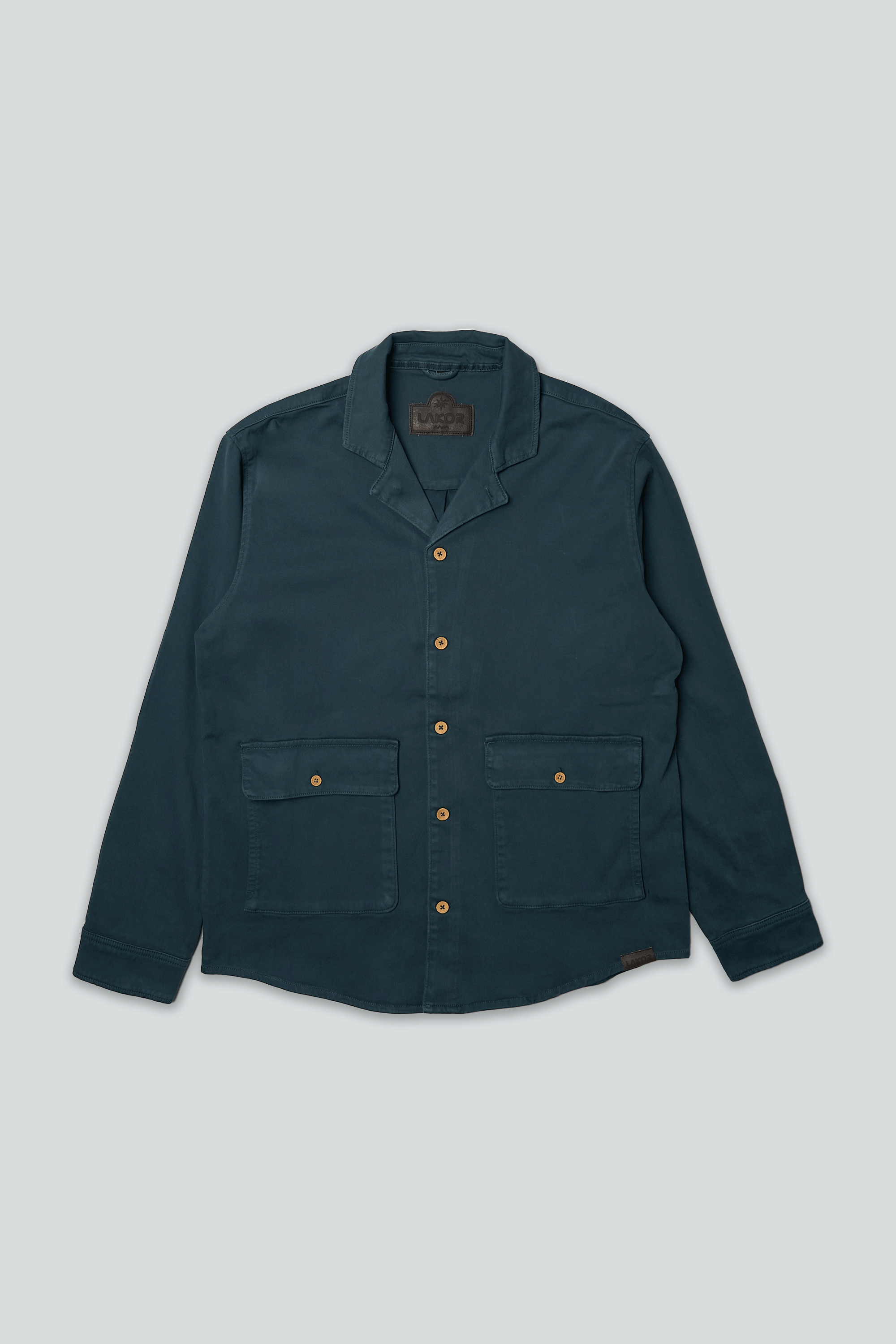 Calle Overshirt (mörk skiffer) 