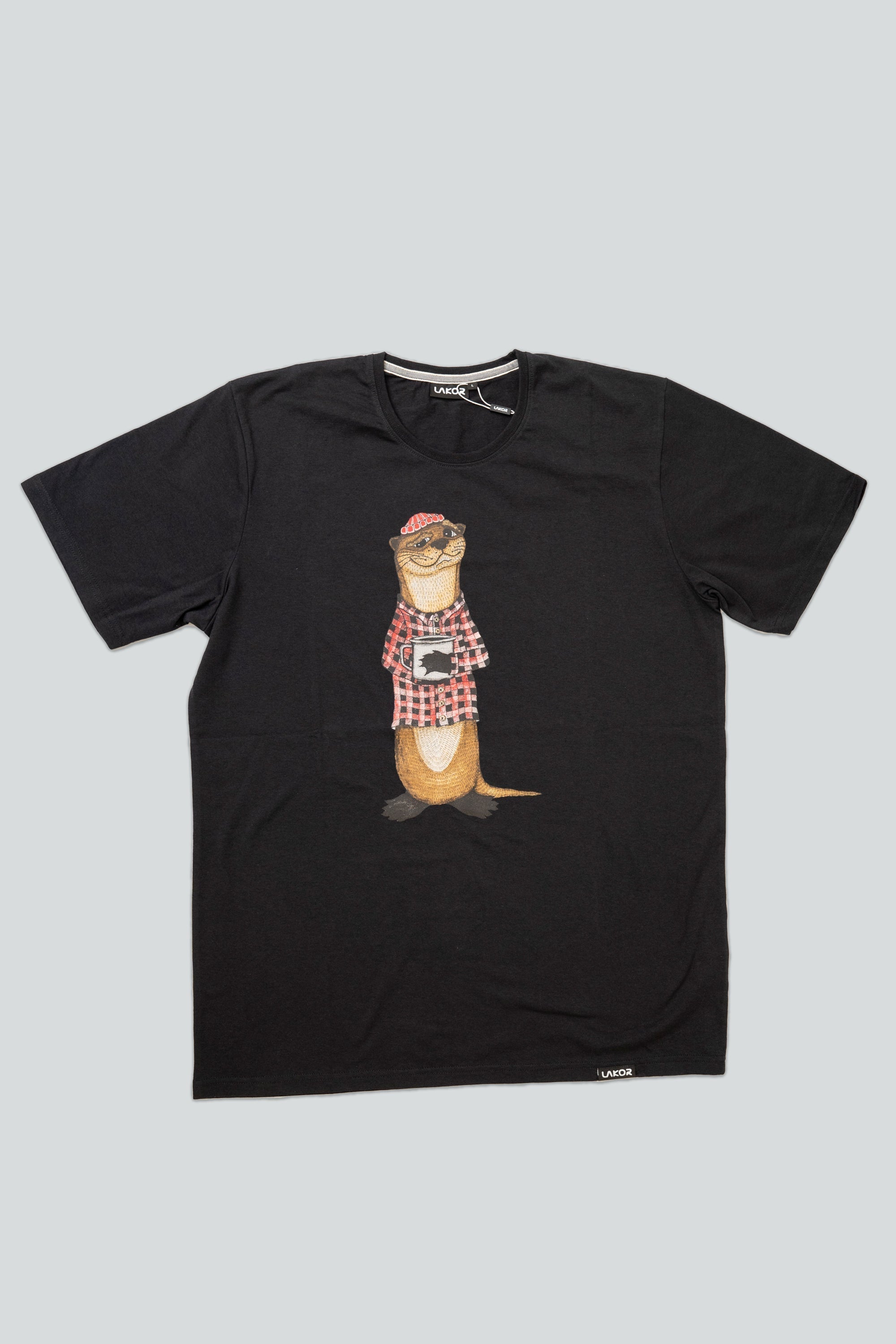 En Otter Coffee T-shirt (svart) 