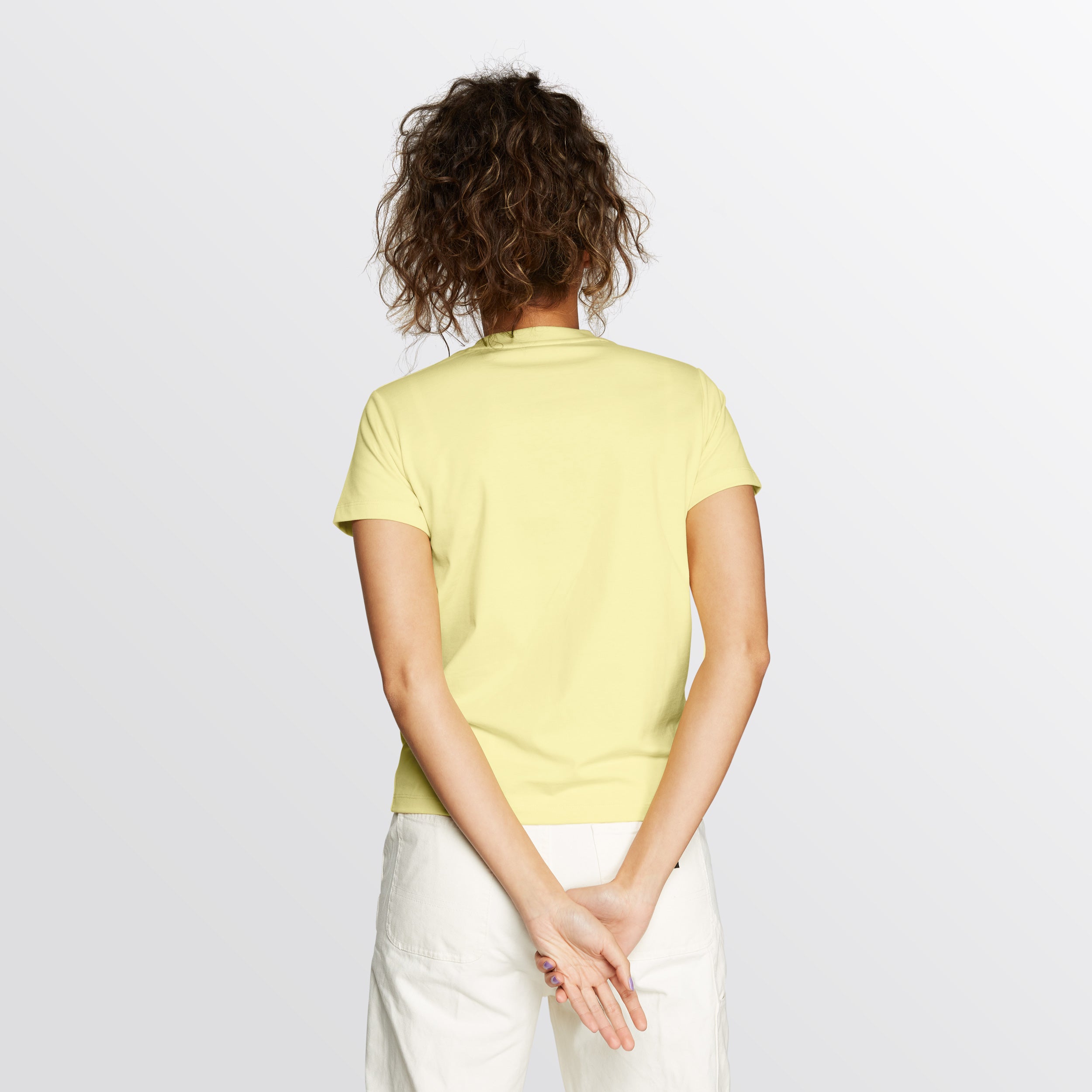 Mystic - Brand Tee Women - Pastel Yellow