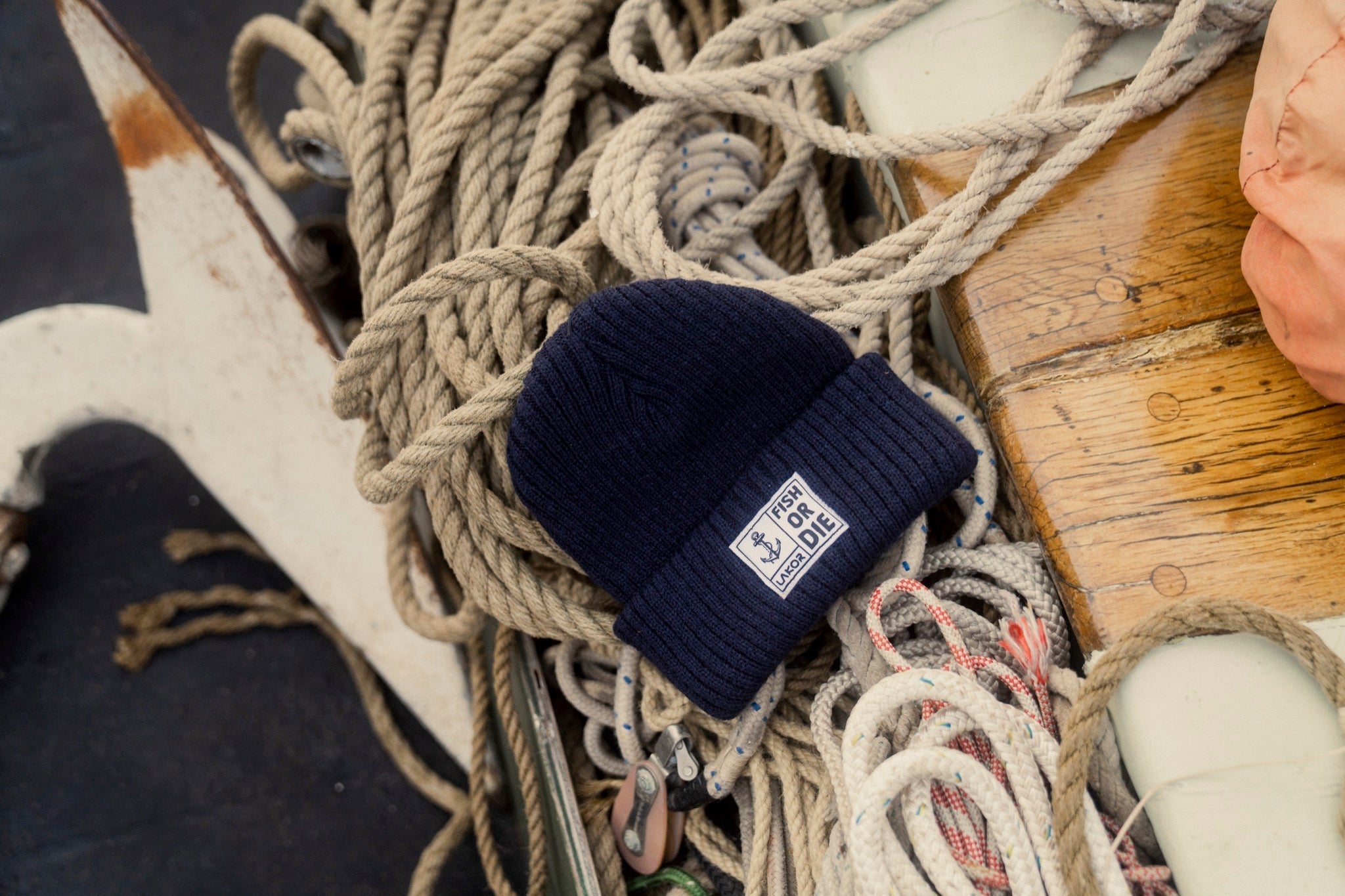 Skagen Beanie (marin) 