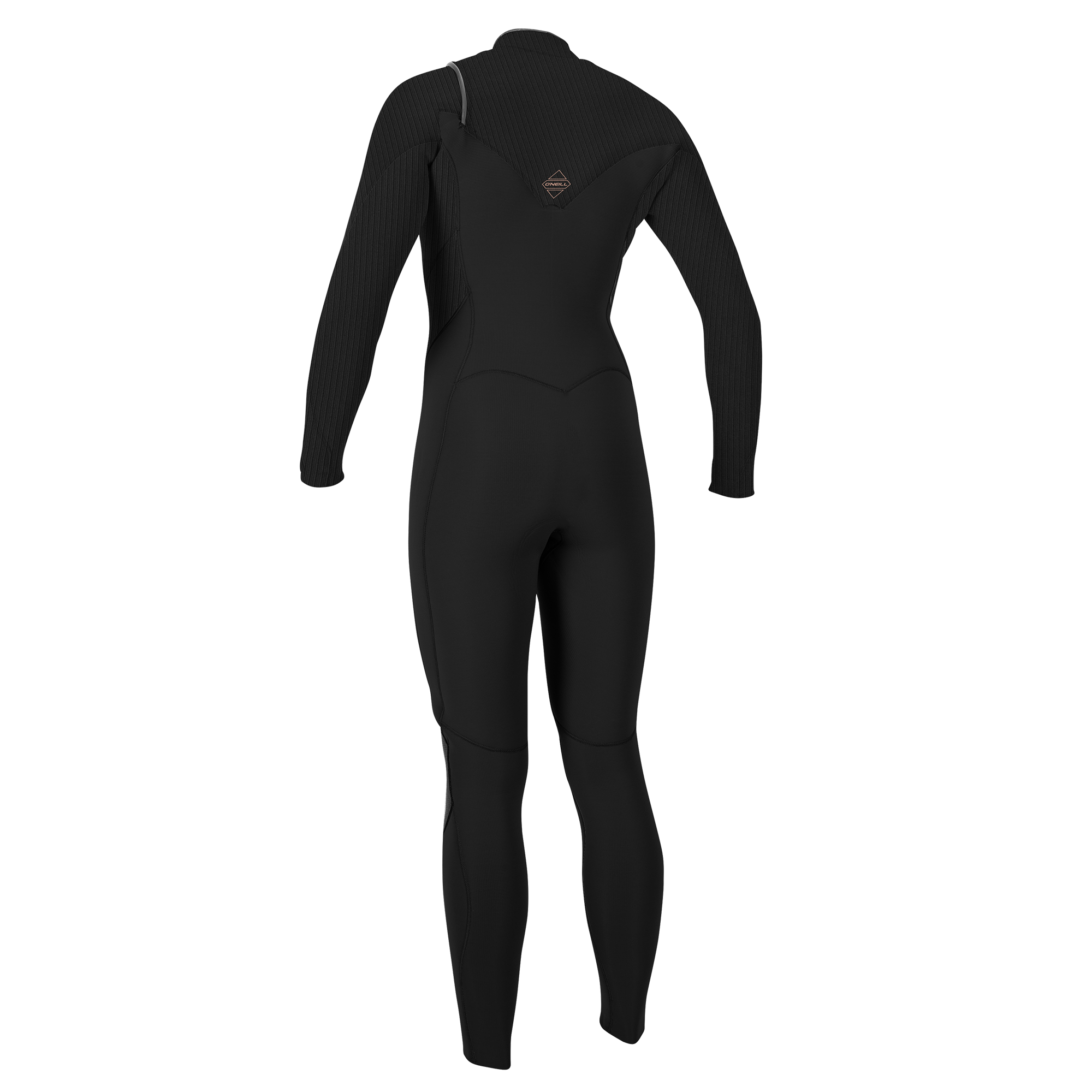 Wms Hyperfreak 5/4+ Chest Zip Full - svart/svart