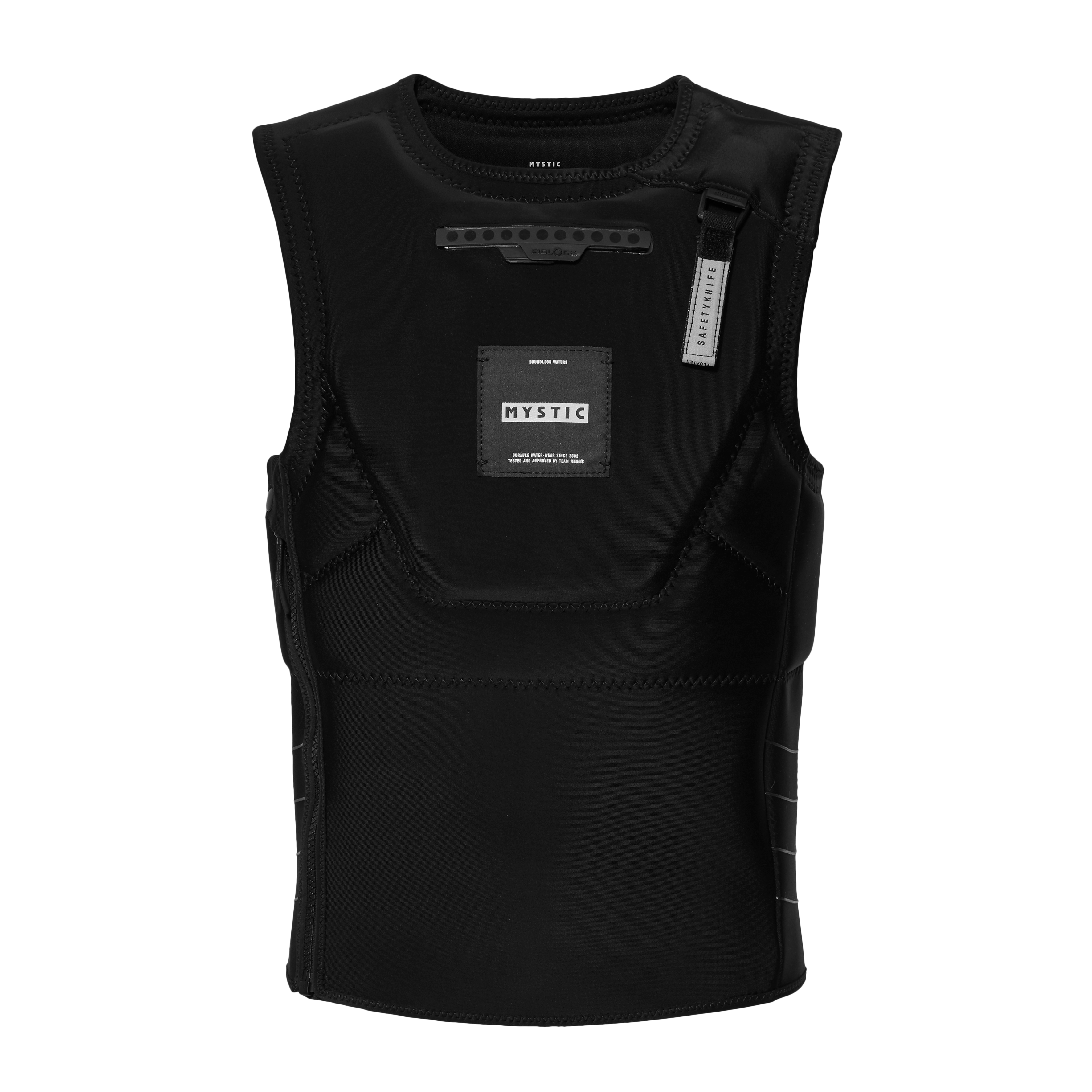 Mystic - Solace Impact Vest Szip - Black