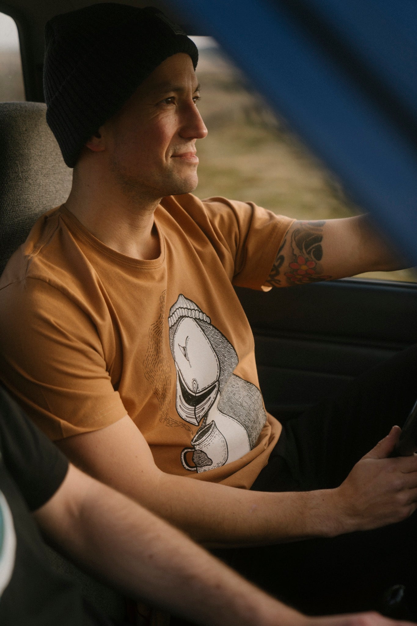 Early Bird T-shirt (brun) 