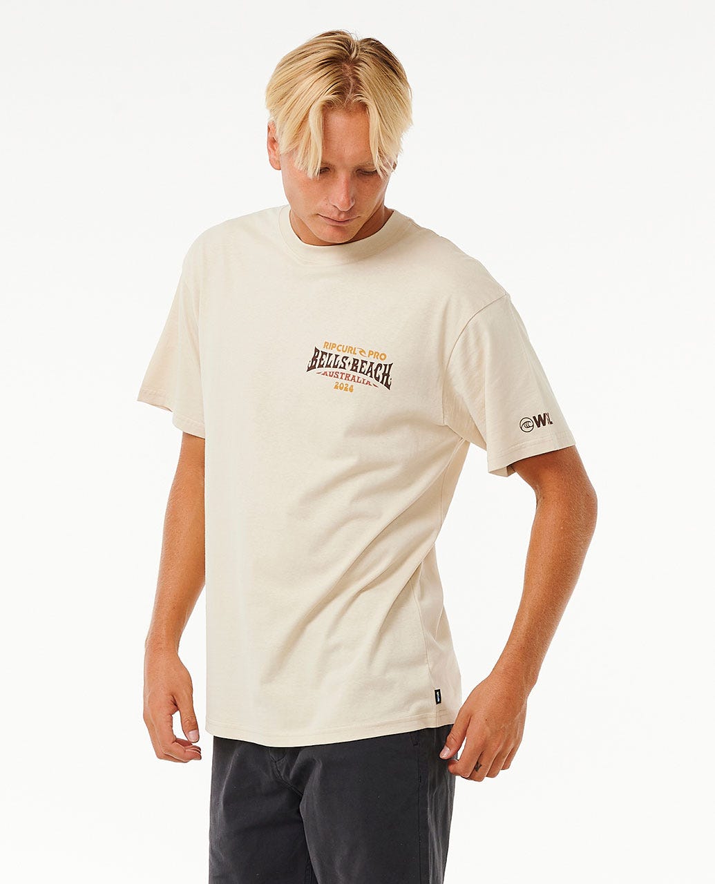 Rip Curl Pro Bells Beach 2024 Line Up kortärmad t-shirt