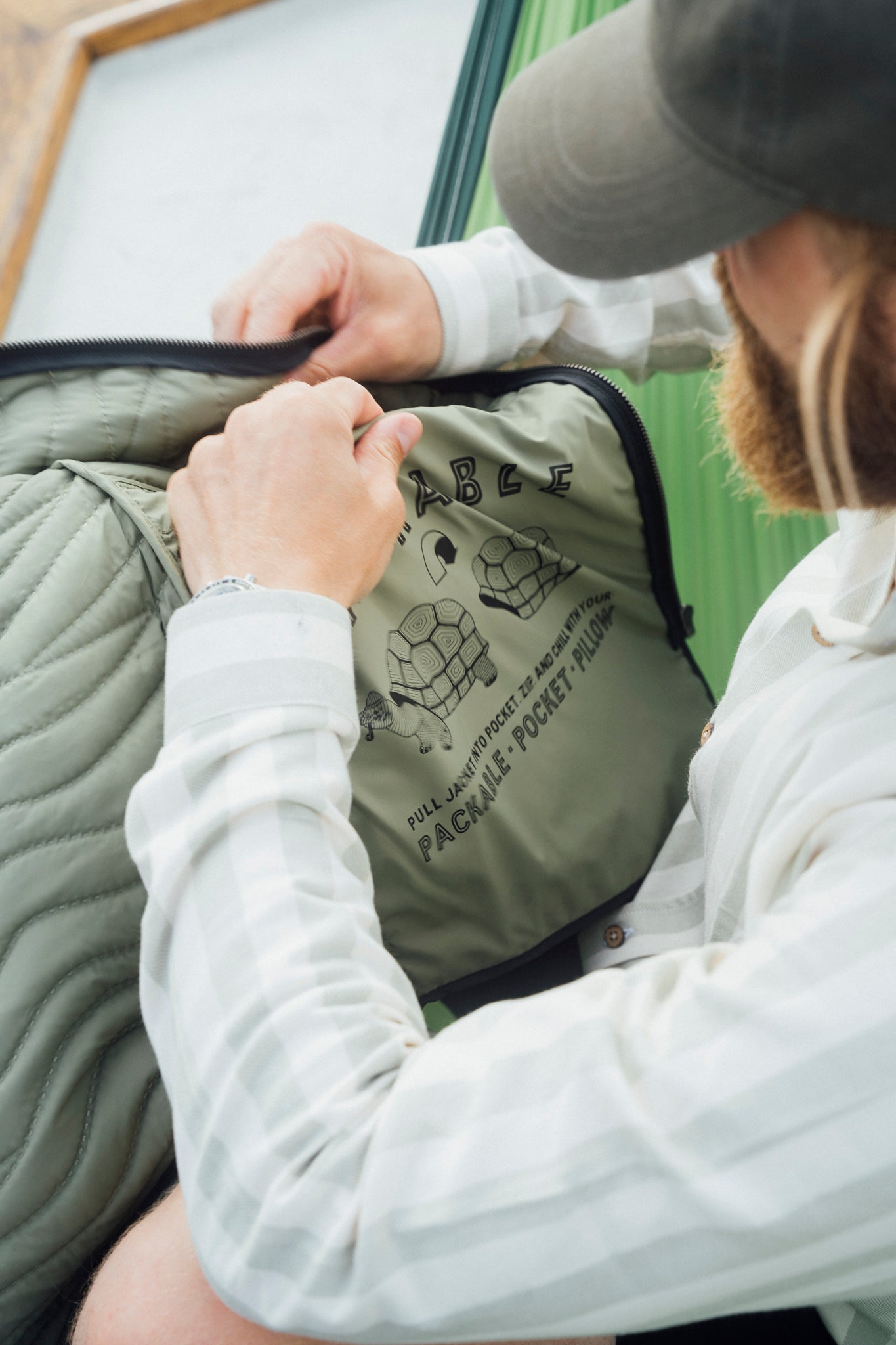 Seaway Quilt Jacka (Blåbär) 