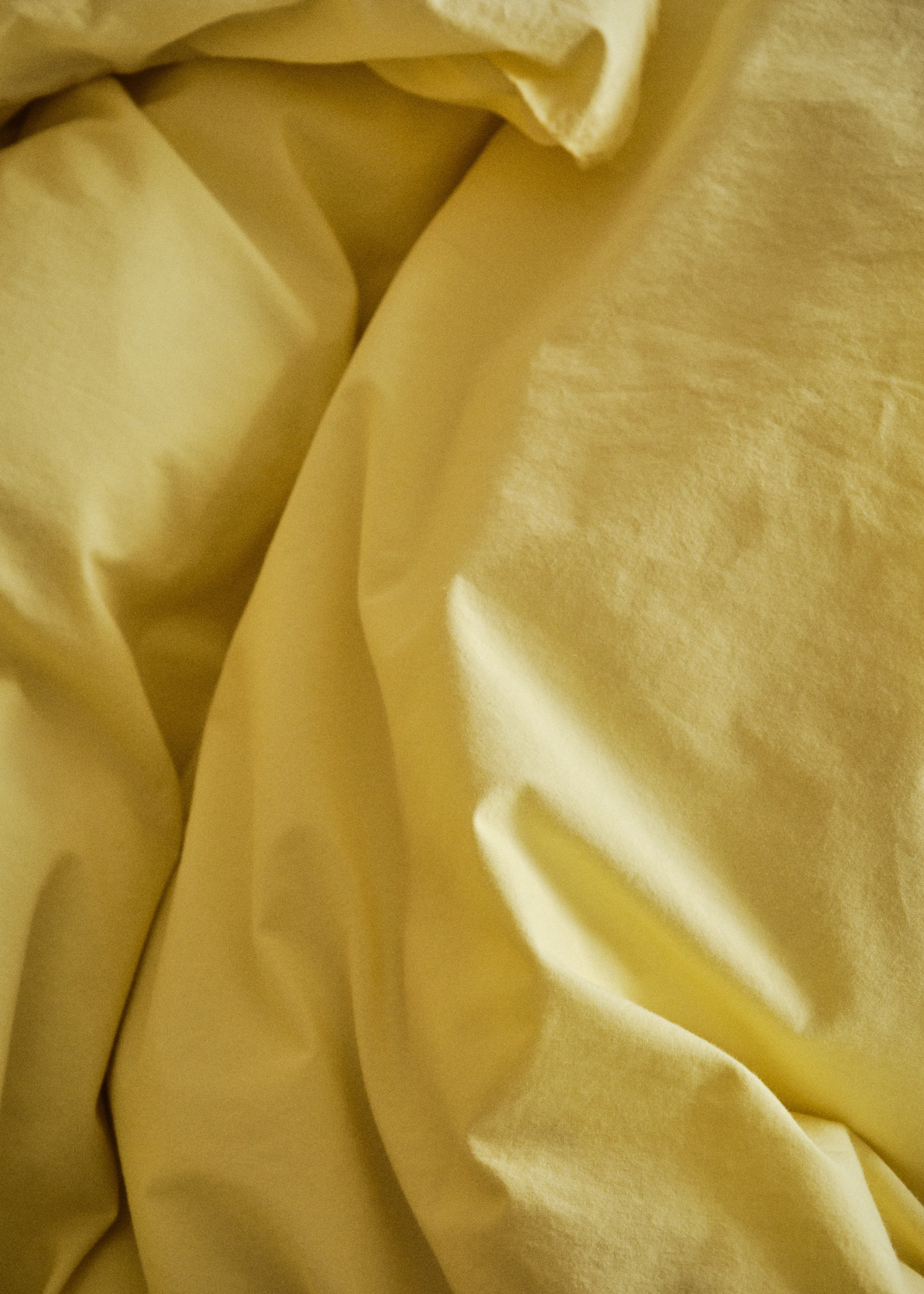 Bed Set - Plain - 140 X 220 + 80 X 80 - Lemon Sorbet