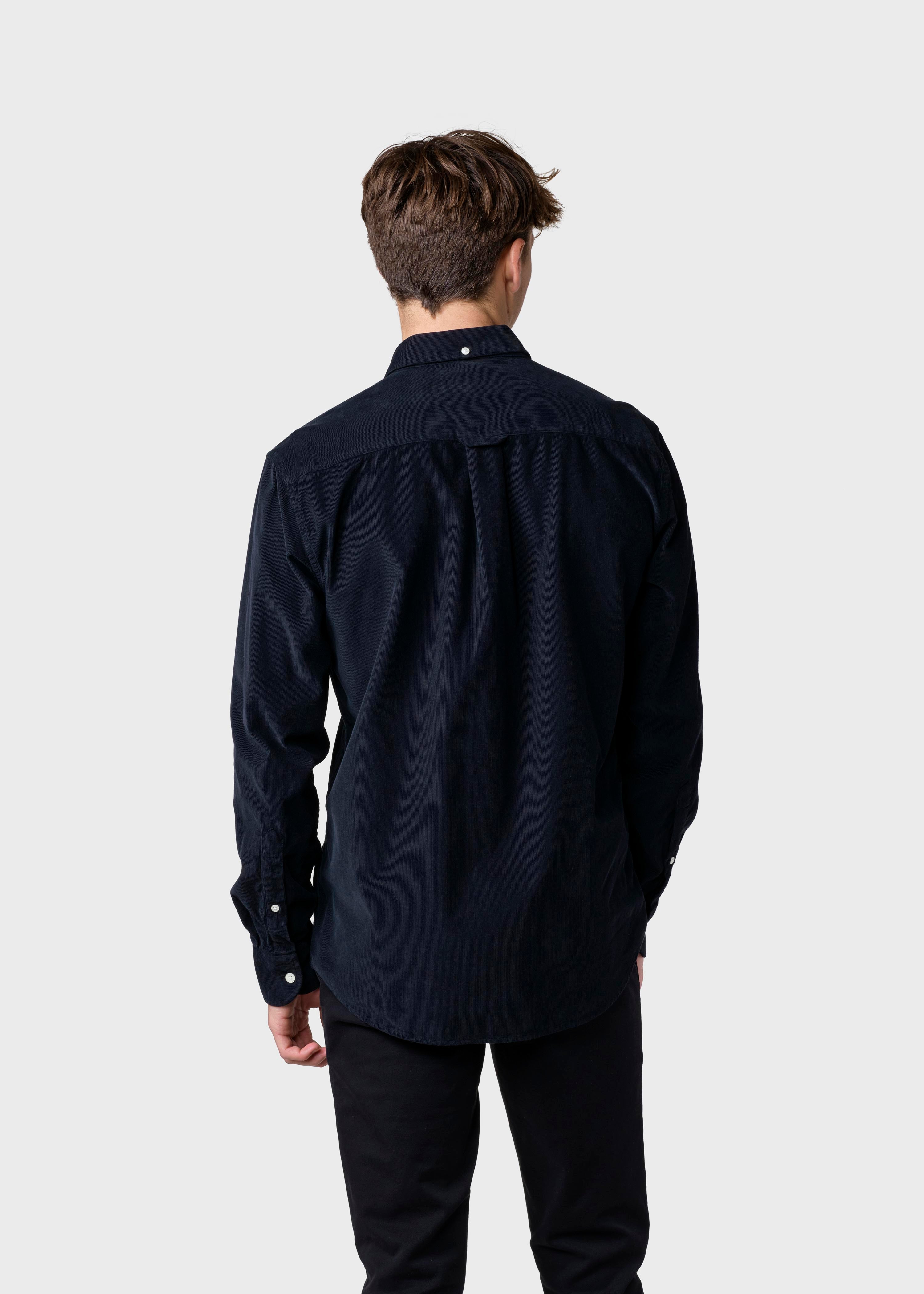 Benjamin Corduroy Shirt - Navy