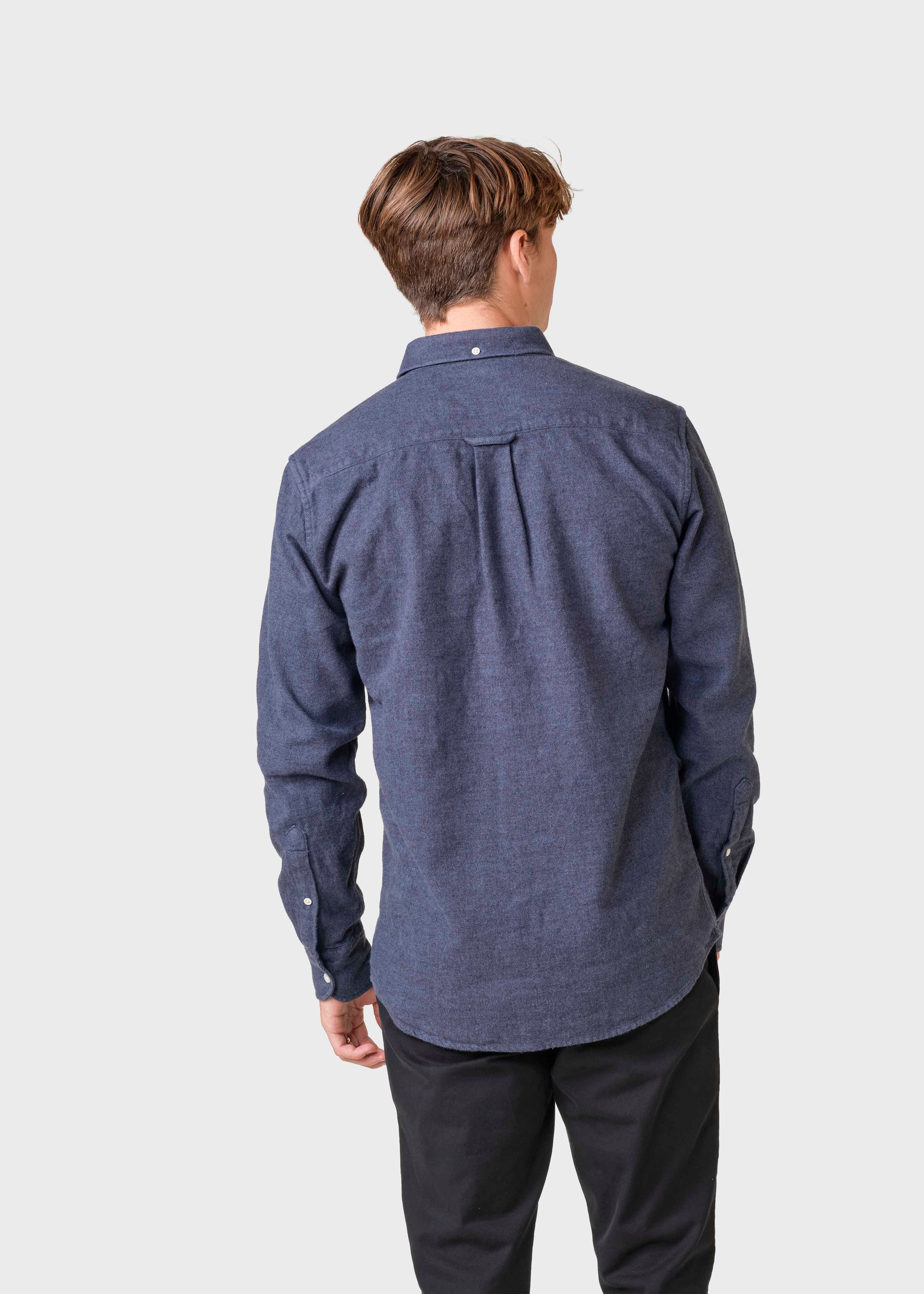 Benjamin Lumber Shirt - Navy Overdye
