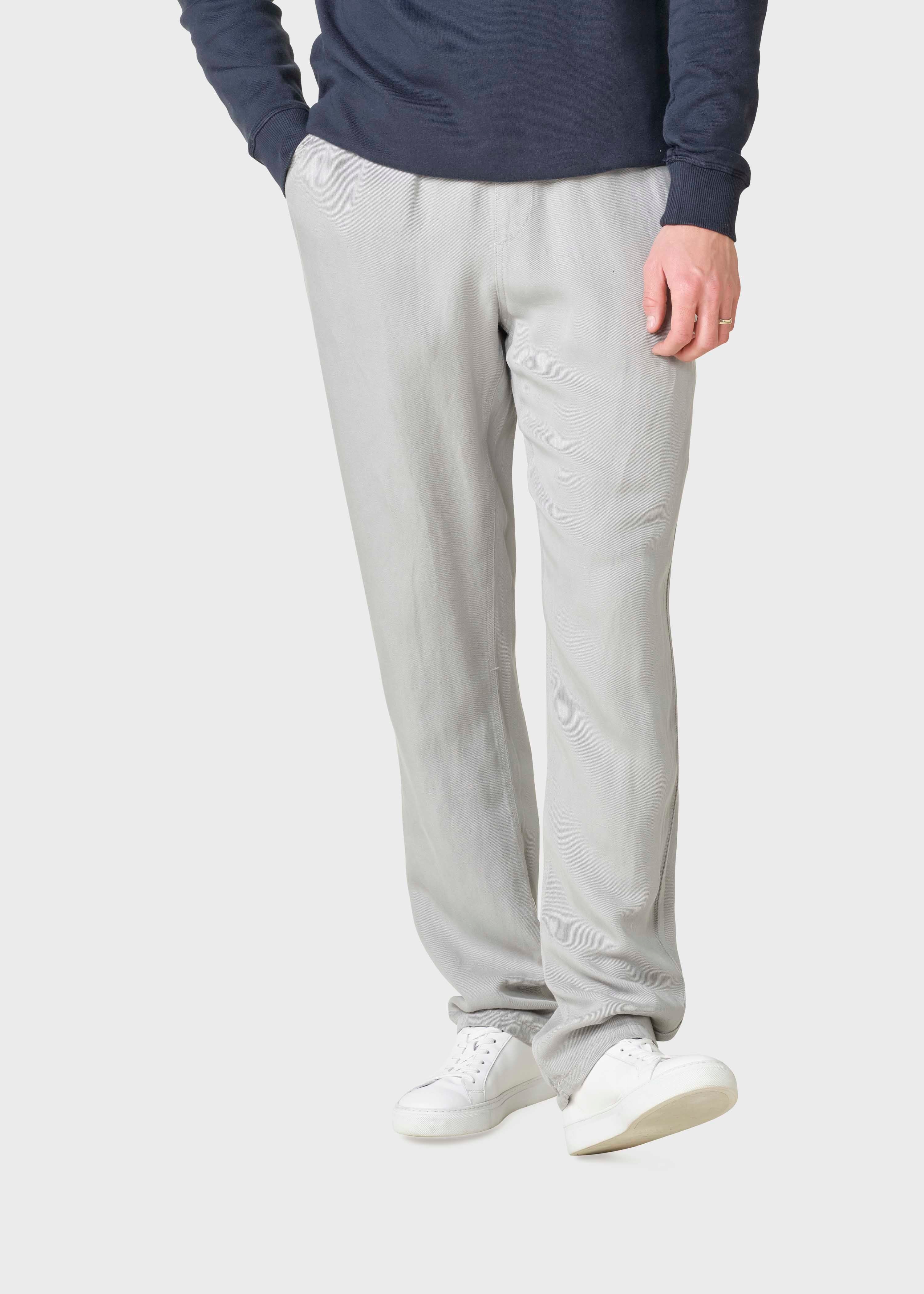Birger Lyocell Pants - Pastel Grey