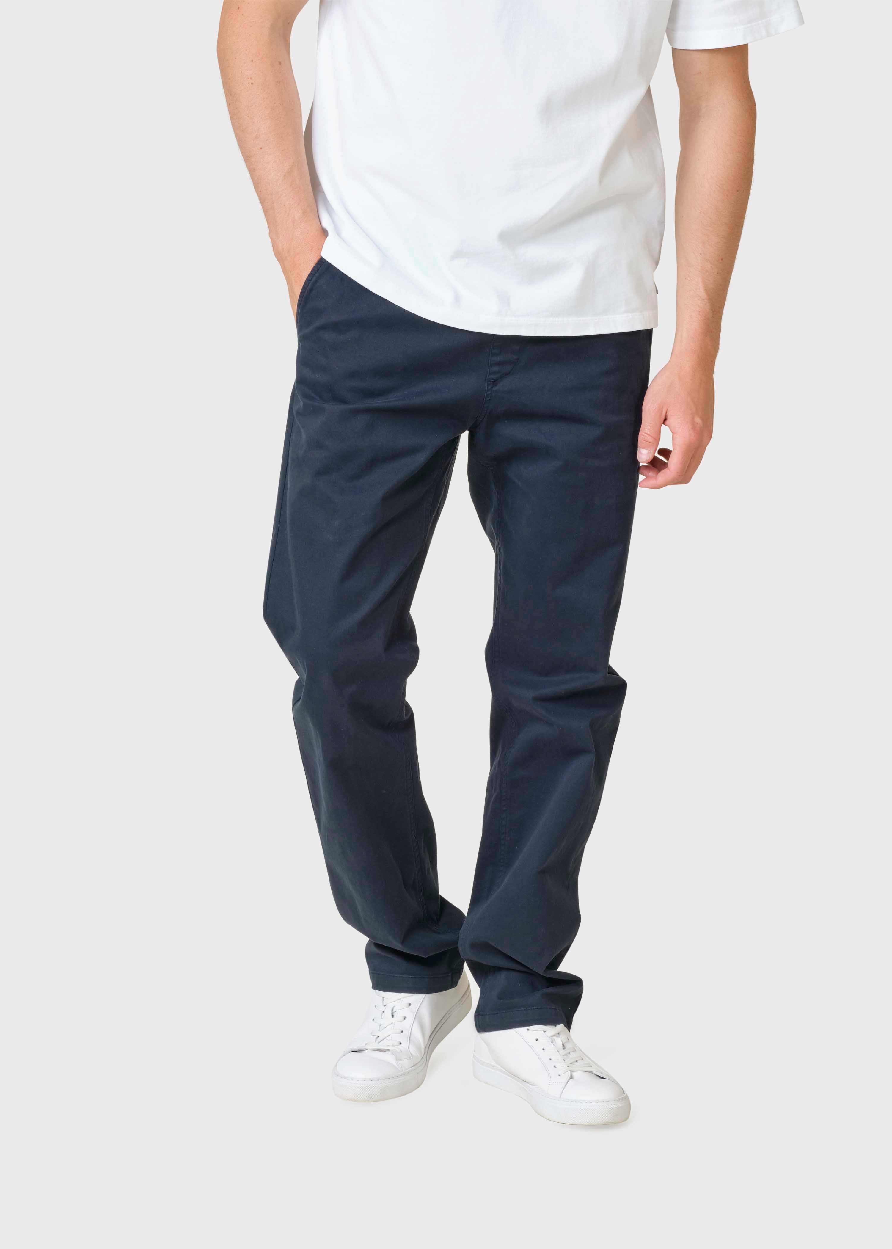 Birger Twill Pants - Navy