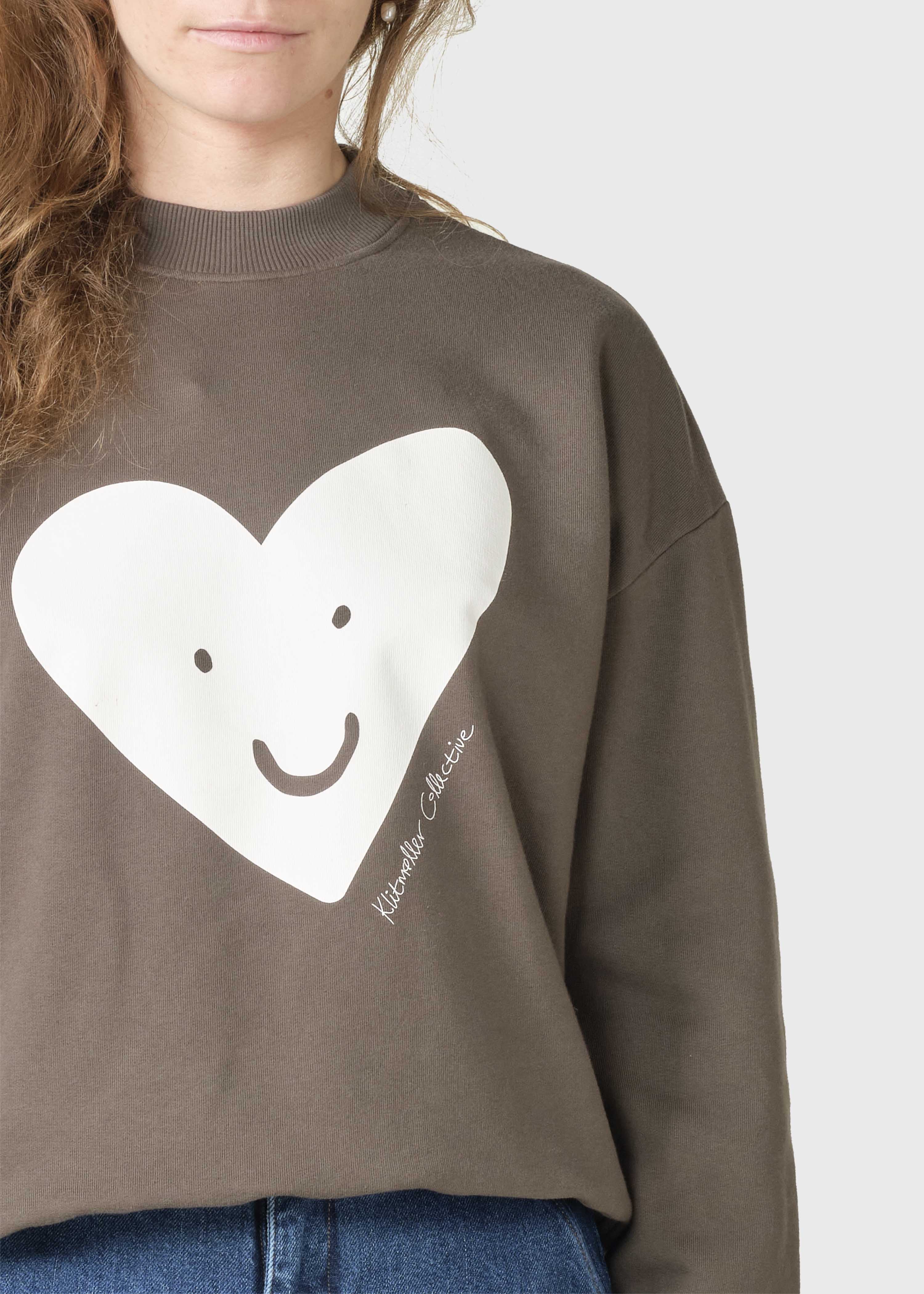 Blossom Sweat - Taupe/cream