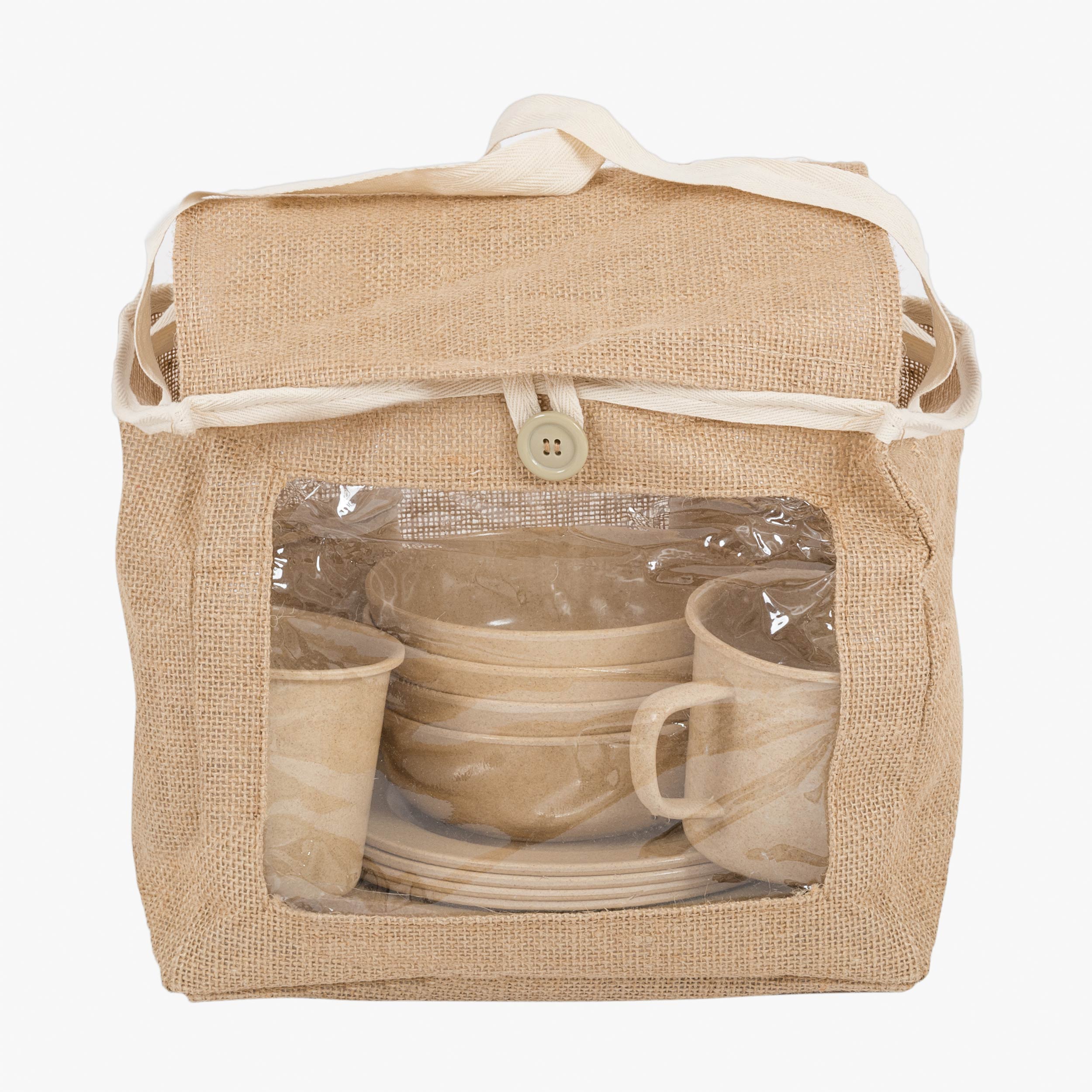 Highlander - 16Pc Økologisk Picnic Sæt