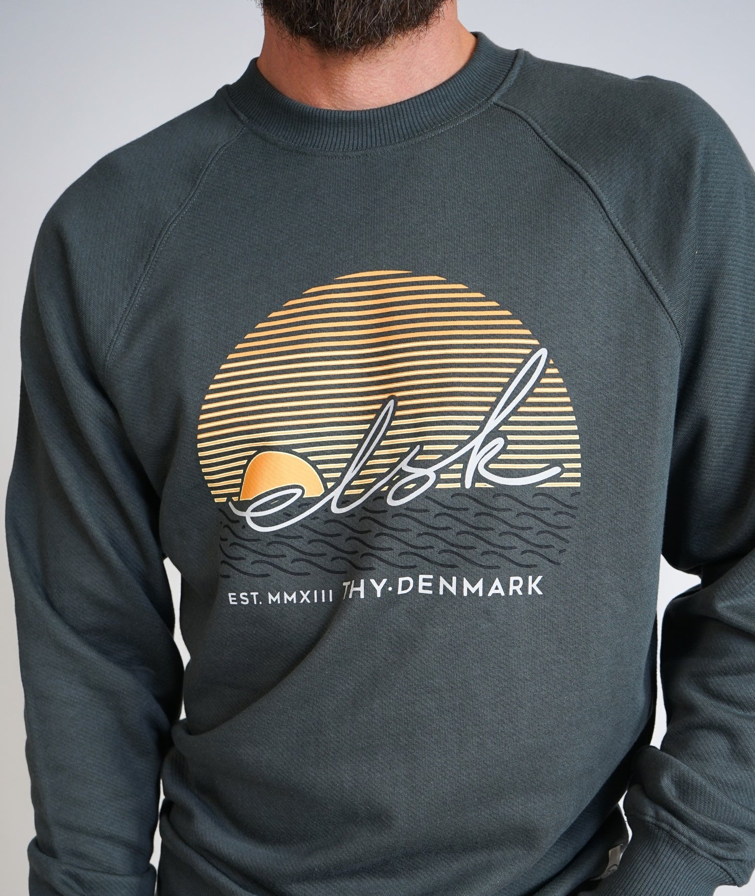 Sunsign Men'S Tværs Crewneck