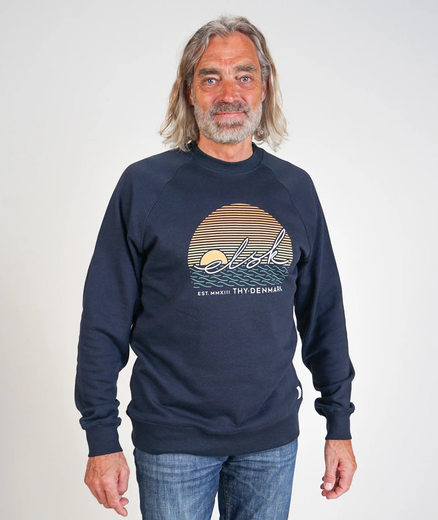 Sunsign Men'S Tværs Crewneck