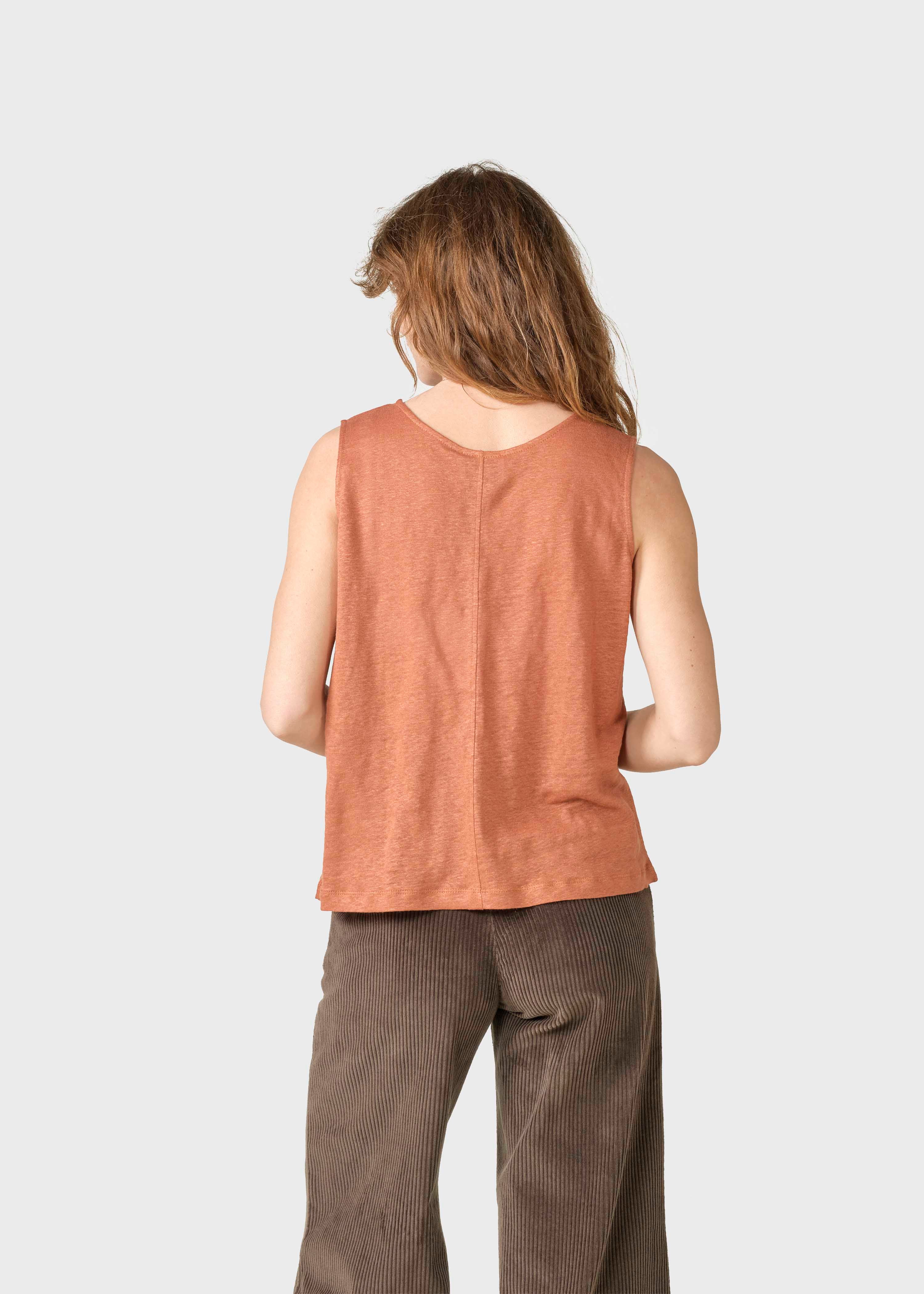Dee Tank Top - Burnt Sienna