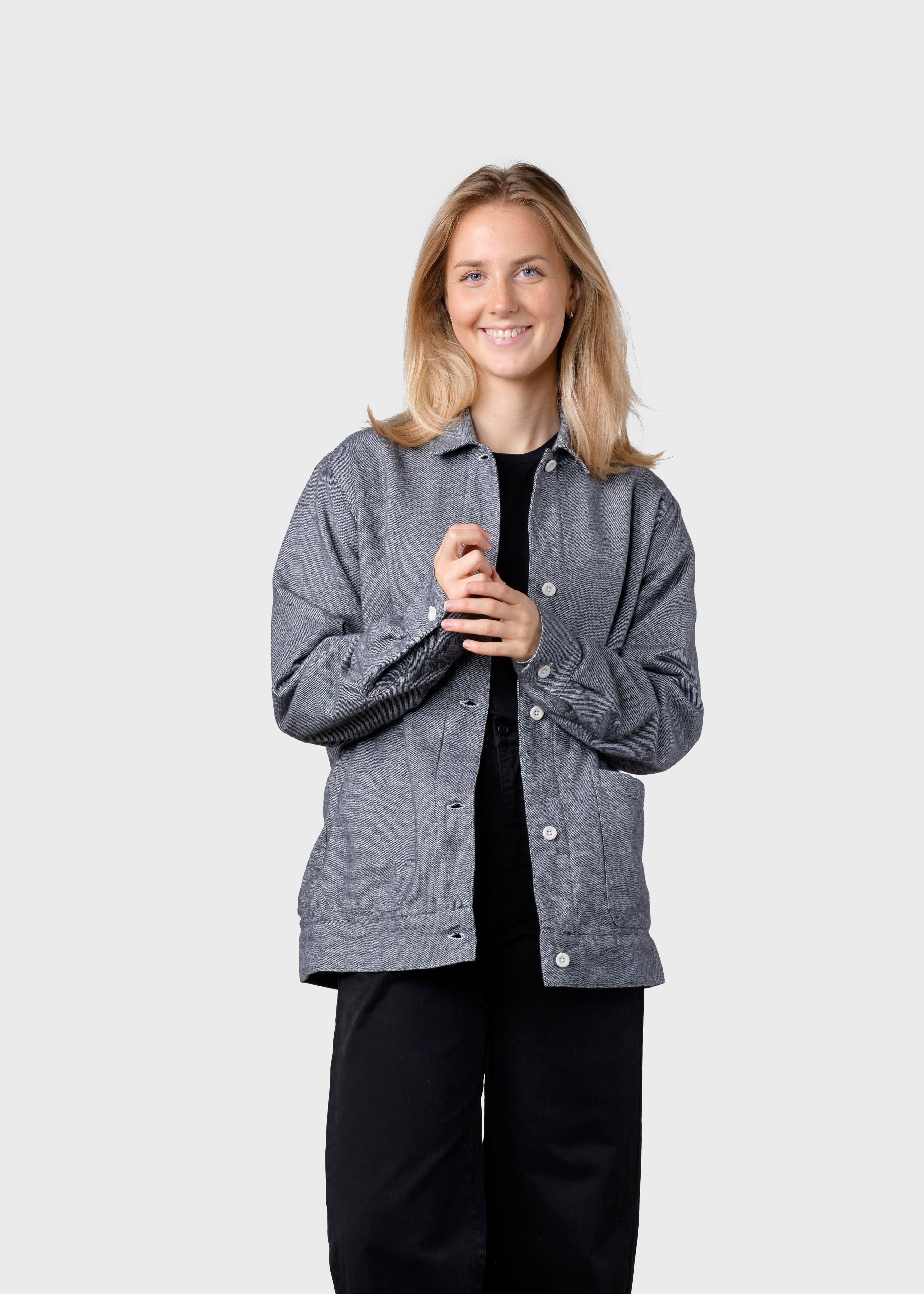 Ditte Lumber Overshirt - Light Grey