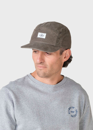 Five Panel Corduroy Cap - Taupe