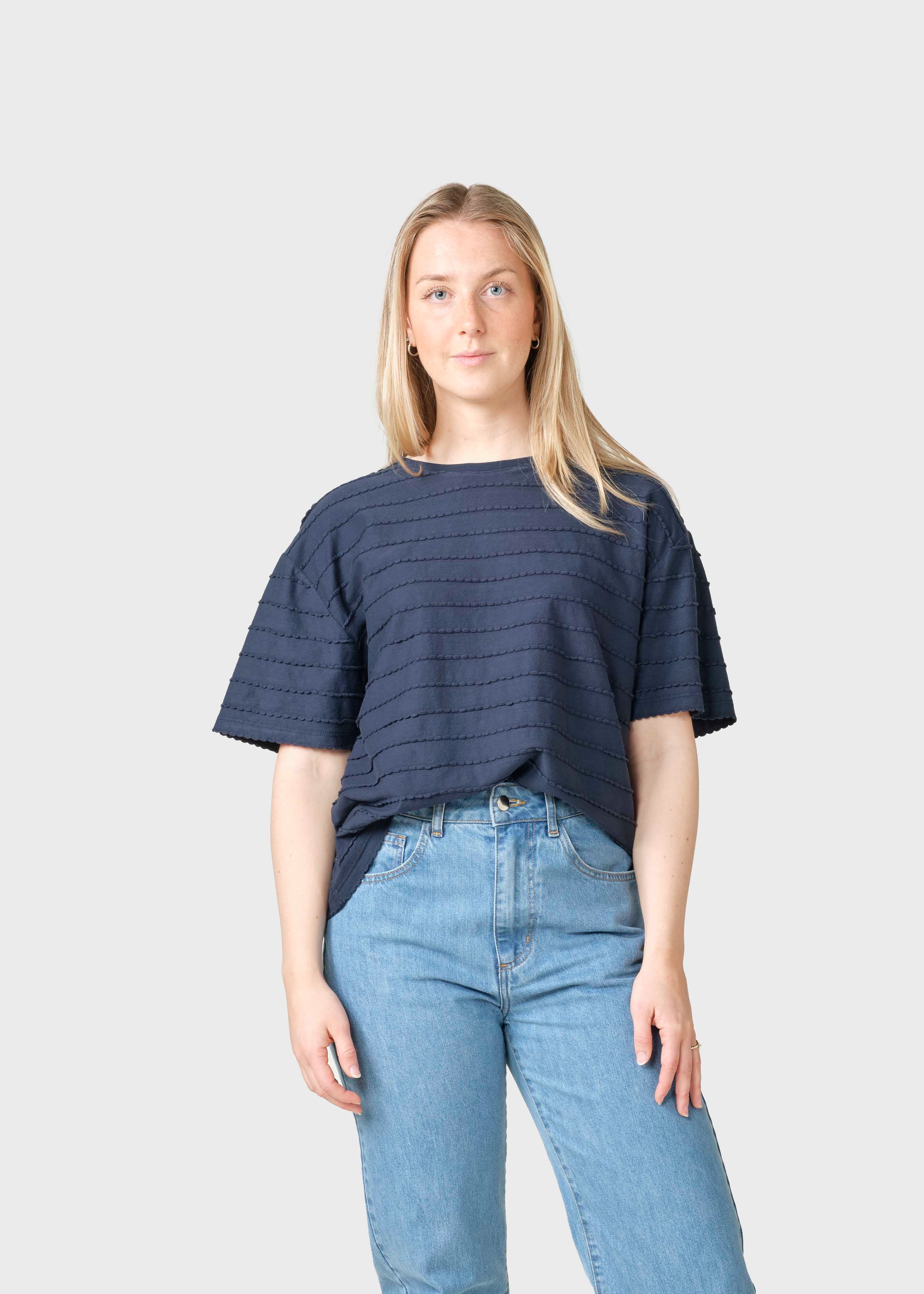 Harper Tee - Navy