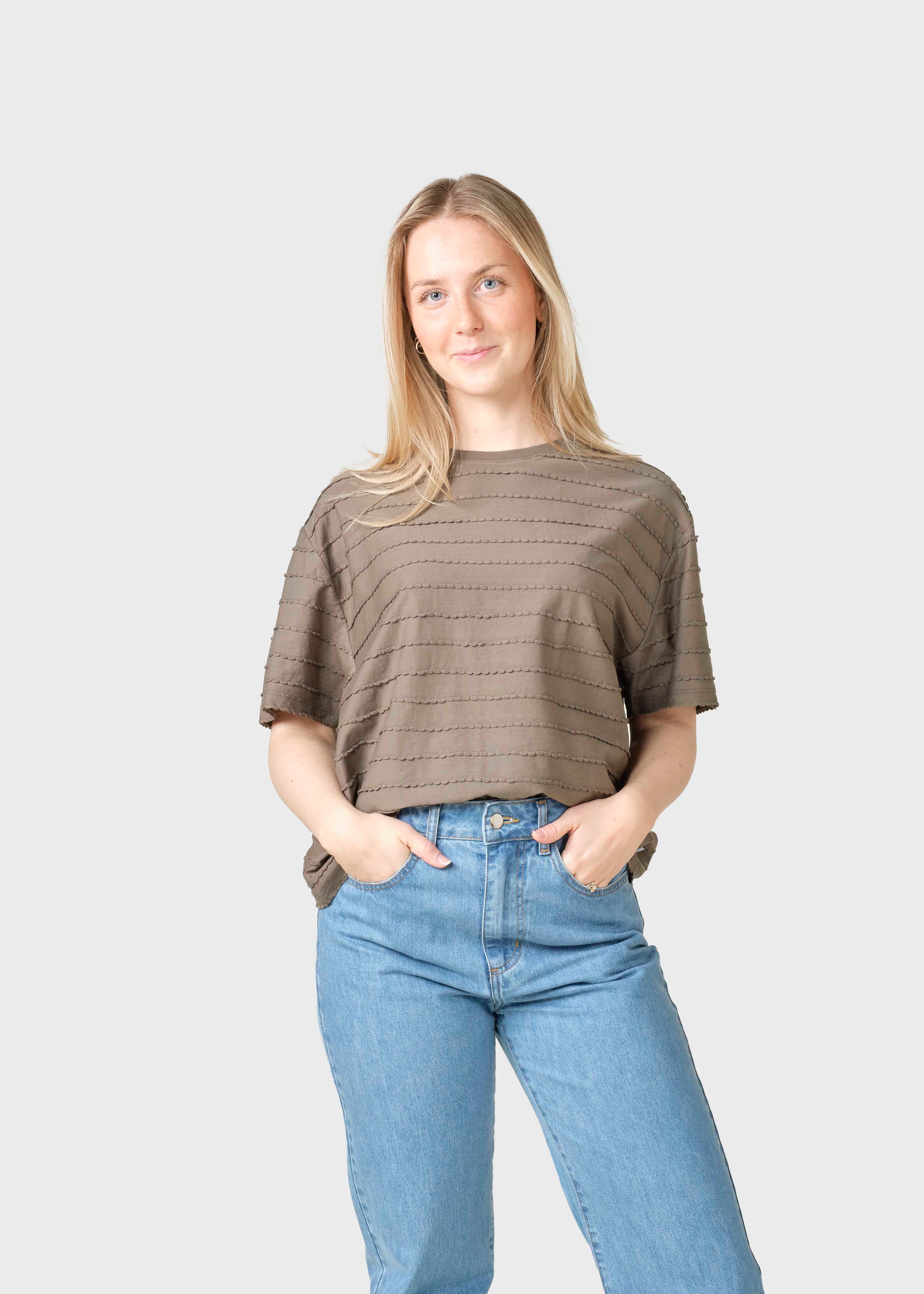 Harper Tee - Taupe