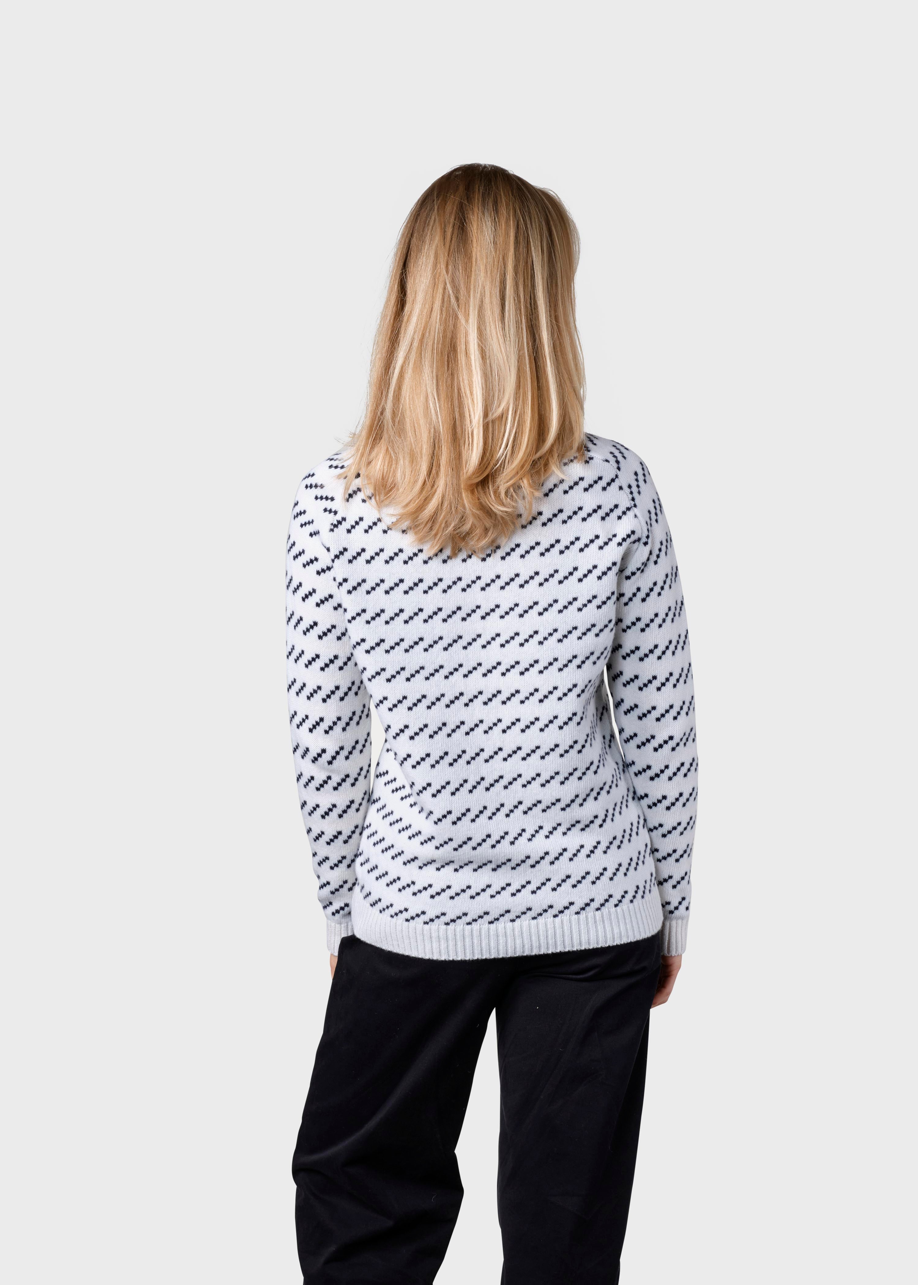 Hilda Knit - Cream/navy