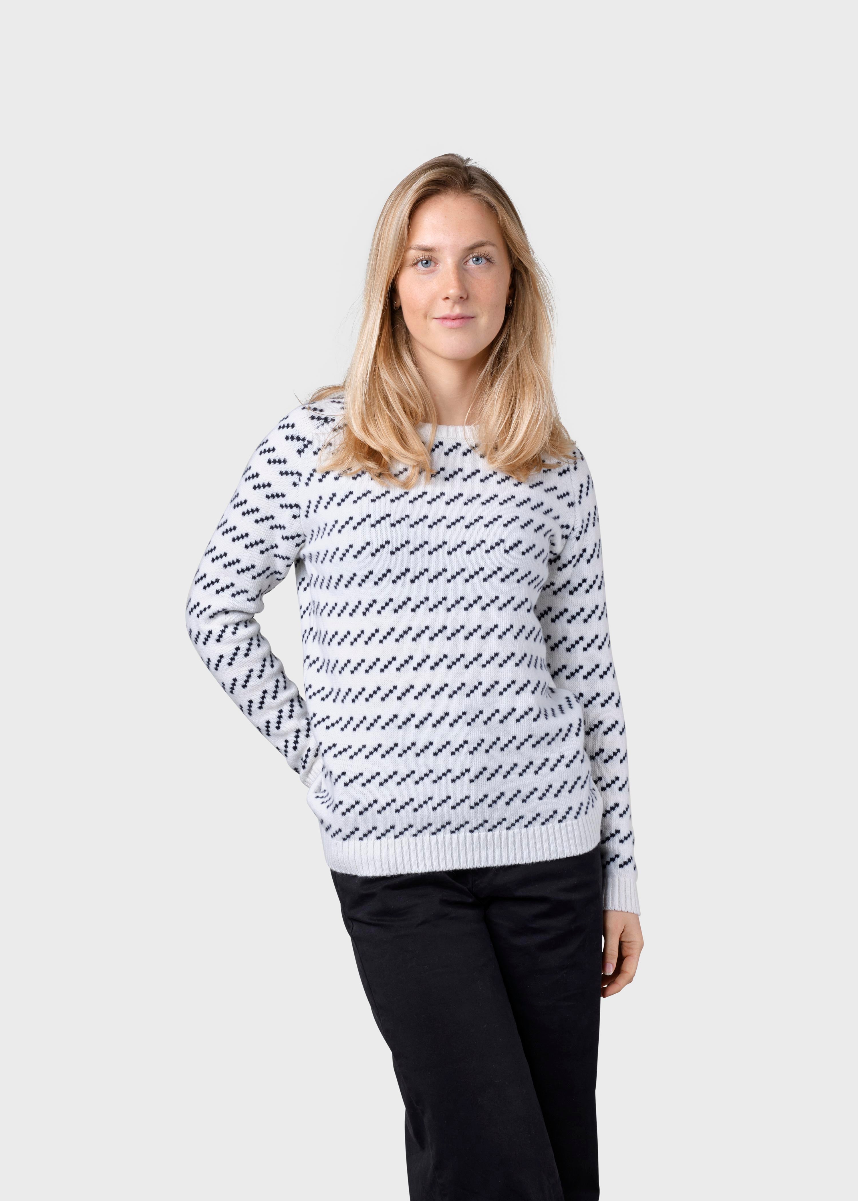 Hilda Knit - Cream/navy