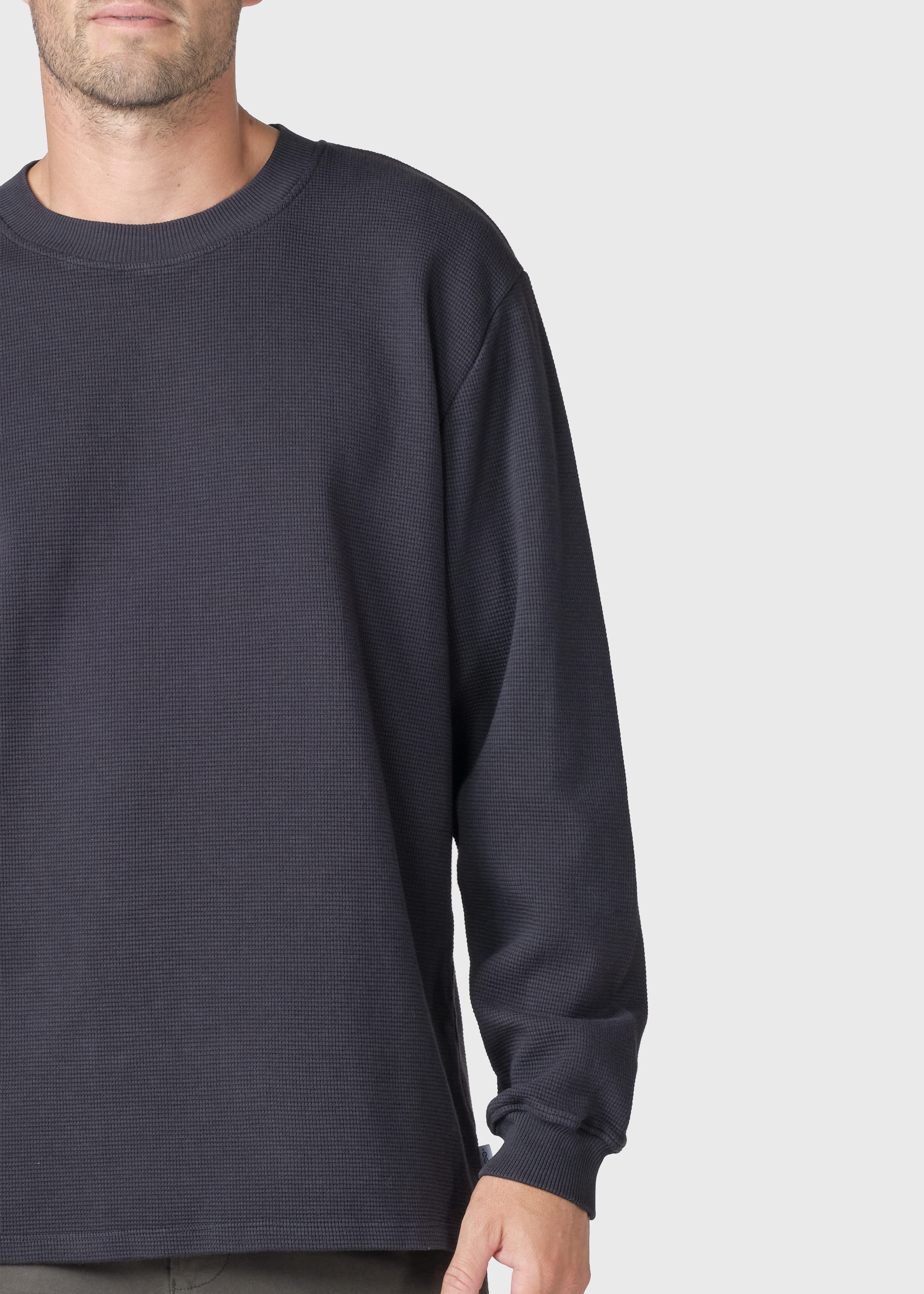 Hudson Ls Tee - Black