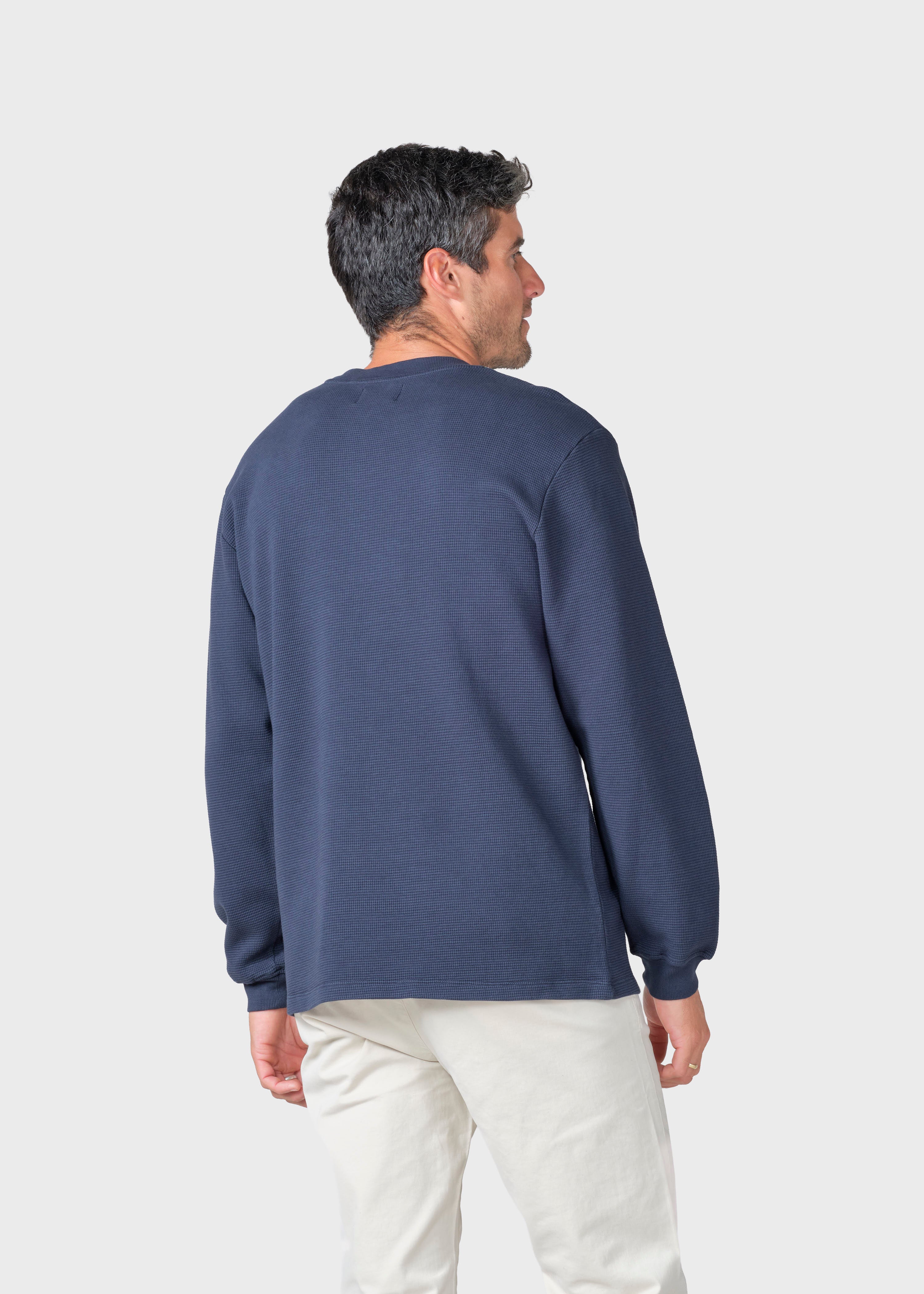 Hudson Ls Tee - Navy
