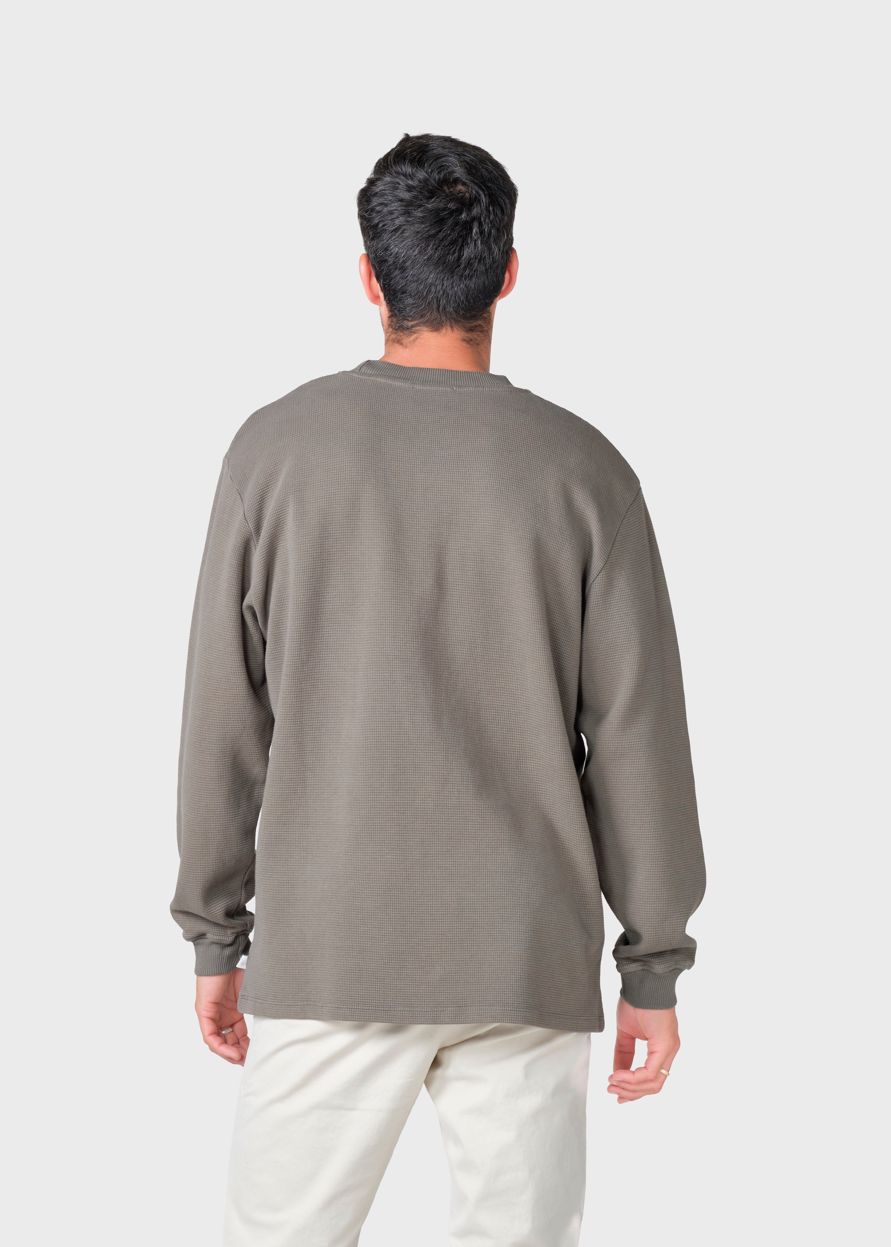 Hudson Ls Tee - Taupe