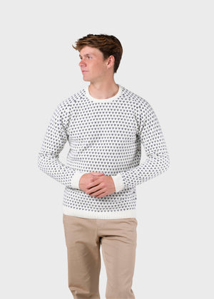 Hugo Knit - Cream/navy