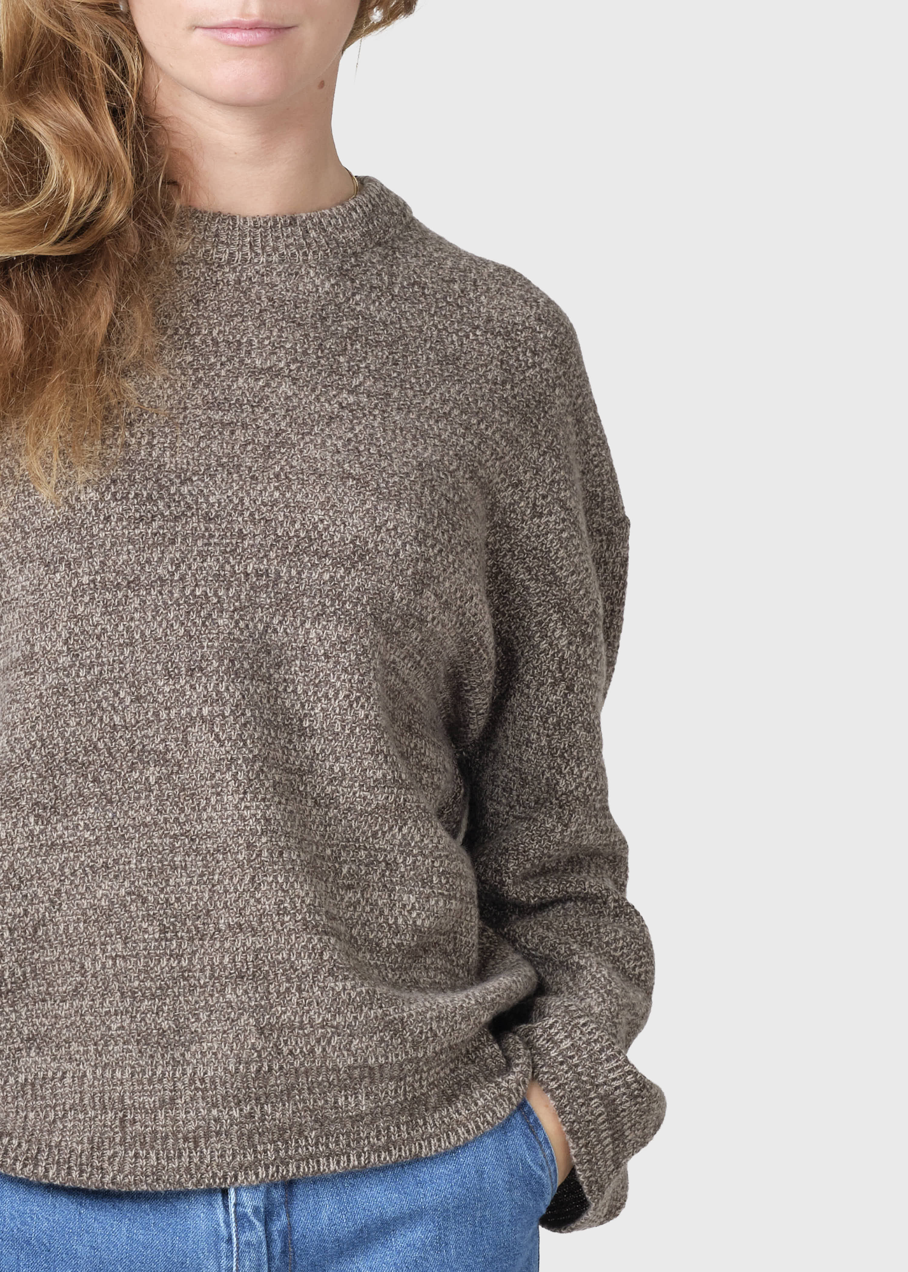 Ingelise Knit - Taupe Melange