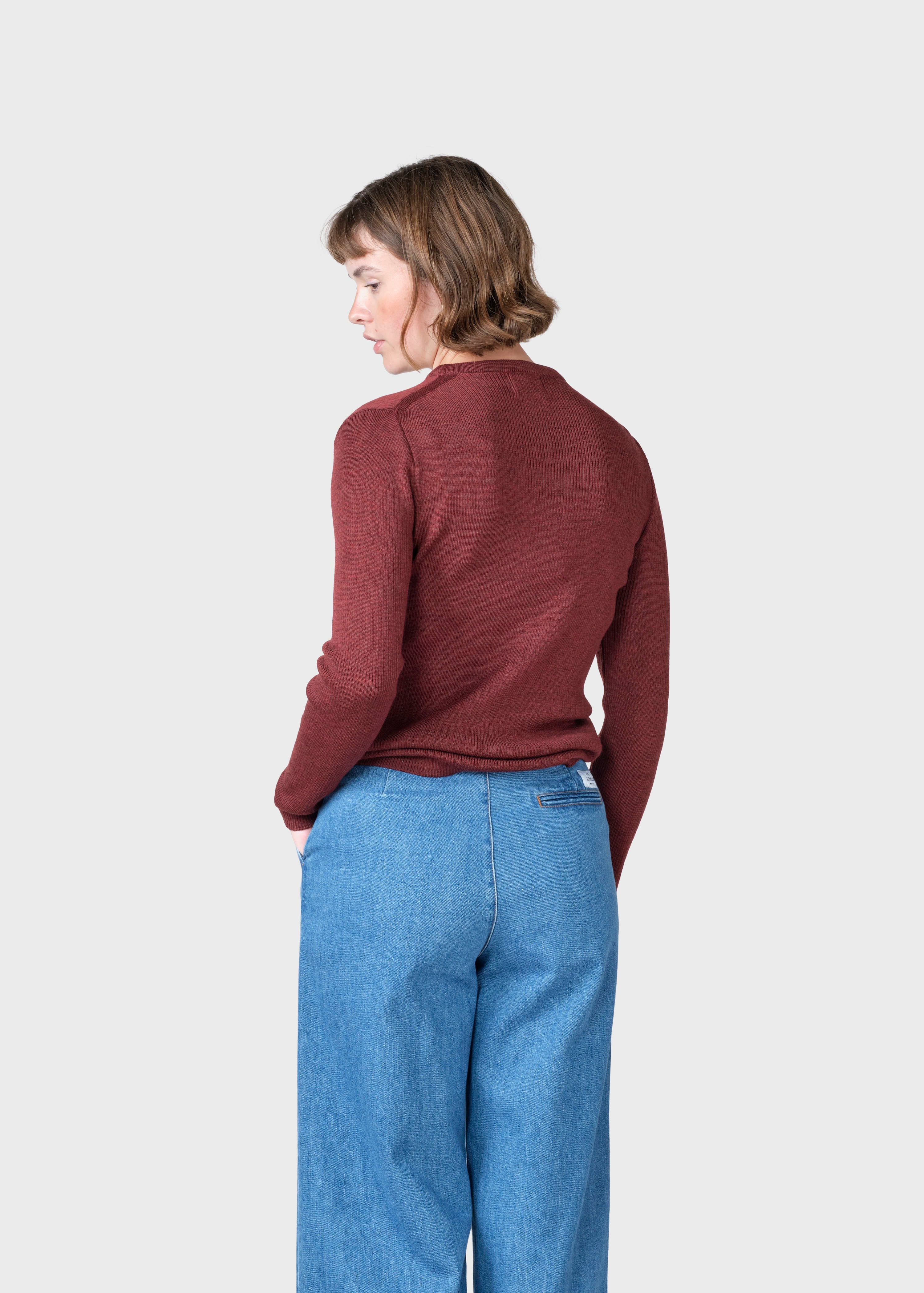 Ingrid Knit - Burgundy