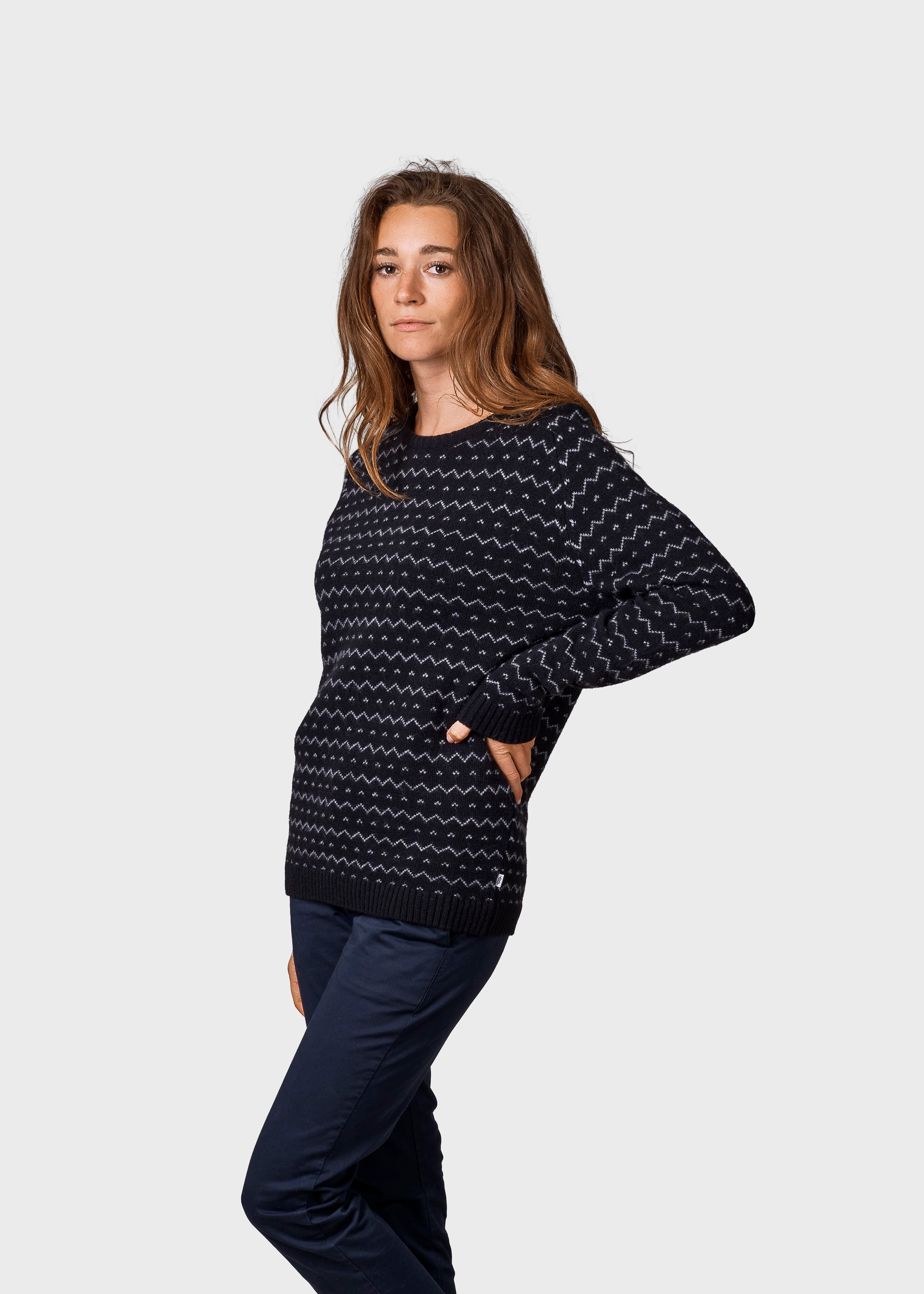 Jasmin - Black/light Grey