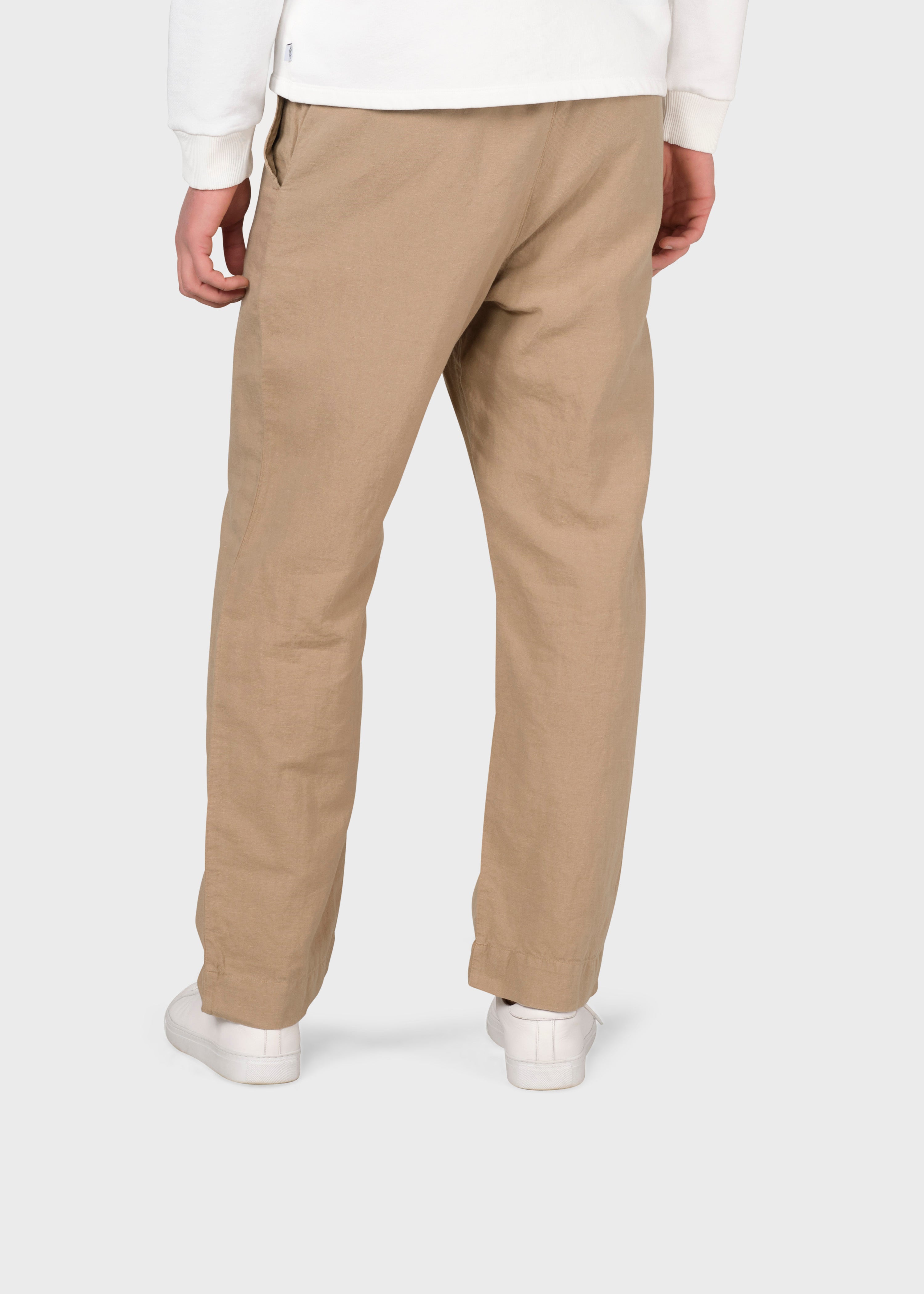 Jens Linen Pants - Sand