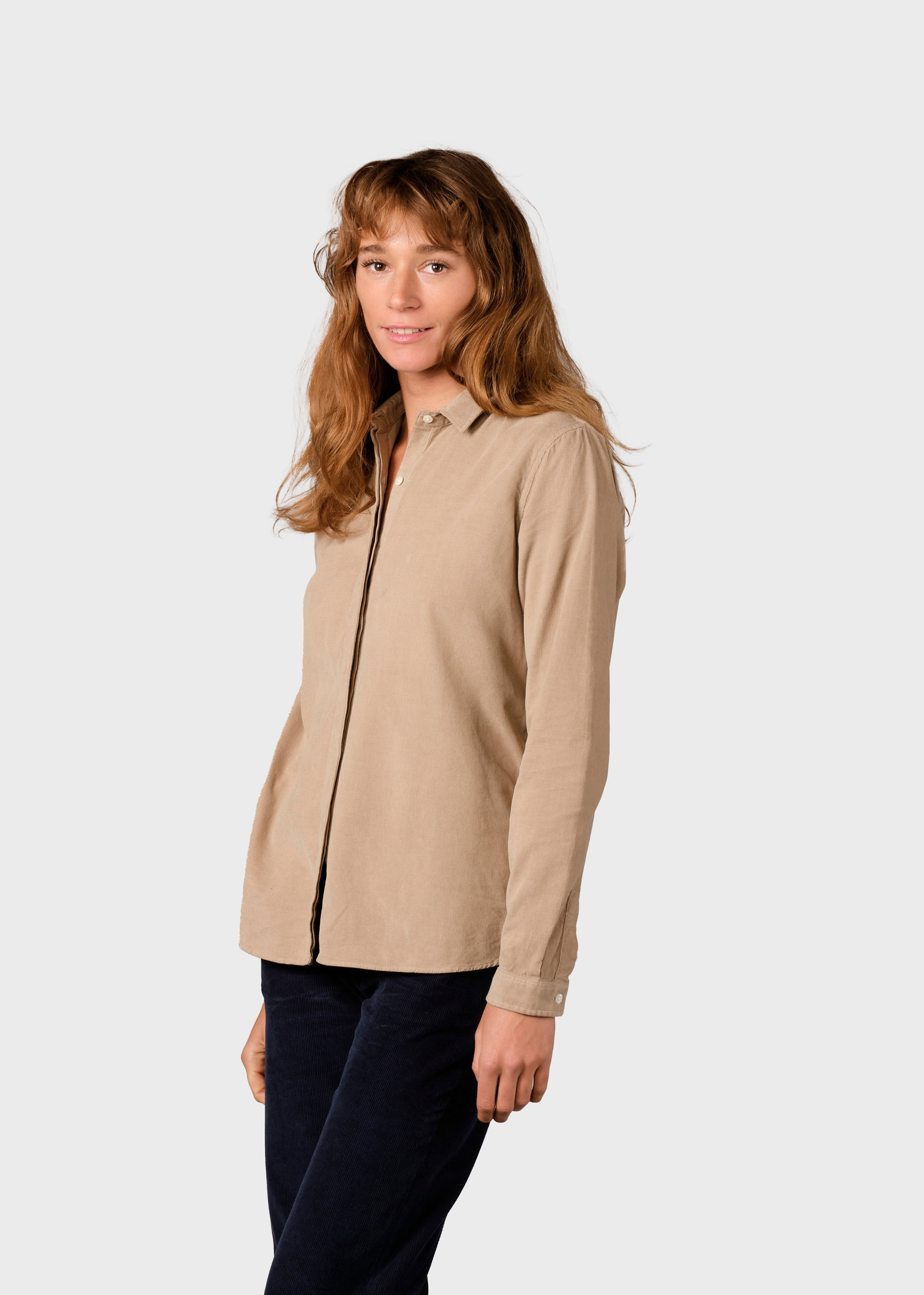 Julie Corduroy Shirt - Sand
