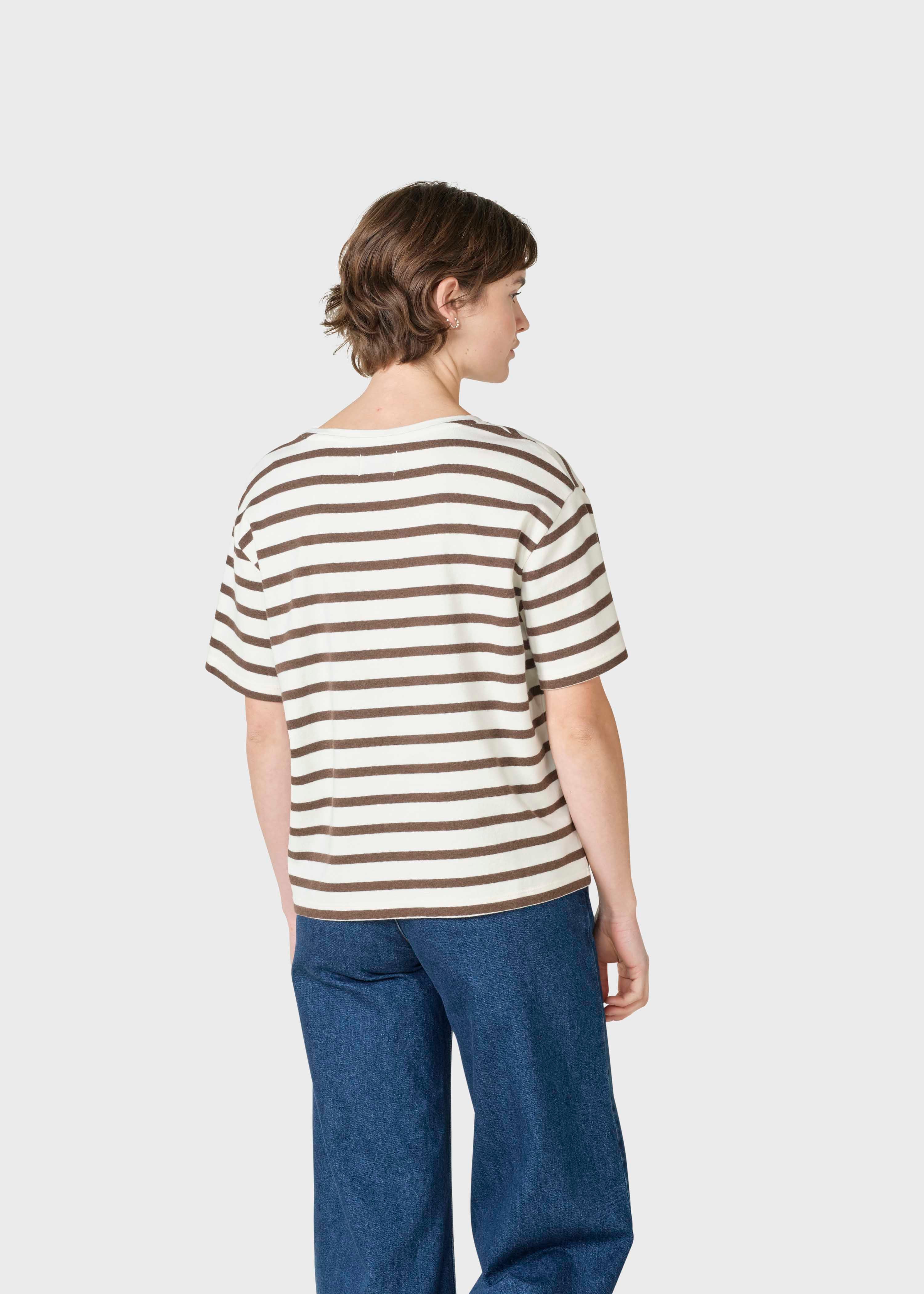 Kelly Tee - Cream/taupe