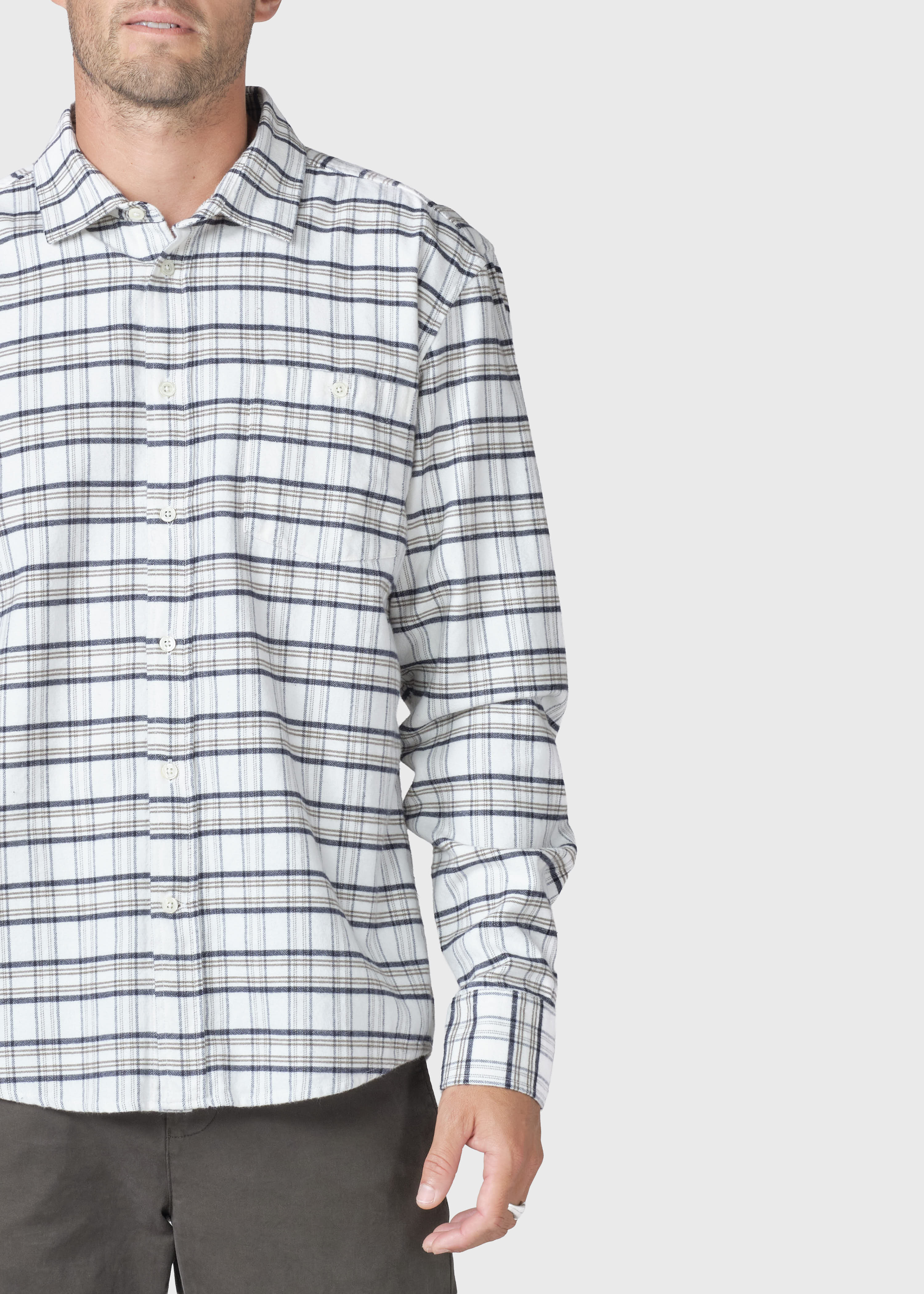 Kenneth Shirt - Cream Mix