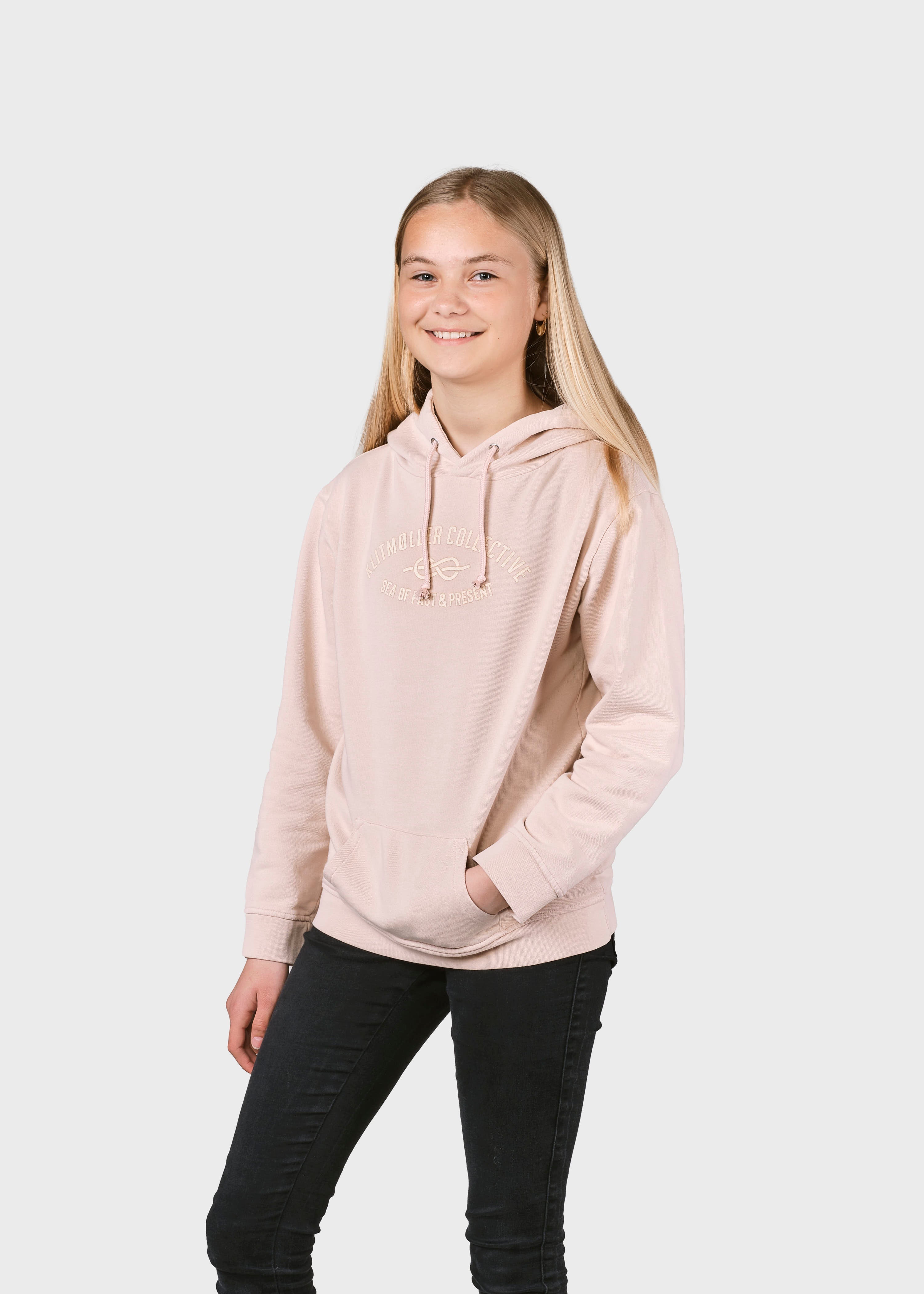 Kids Logo Eye Hoodie - Rose