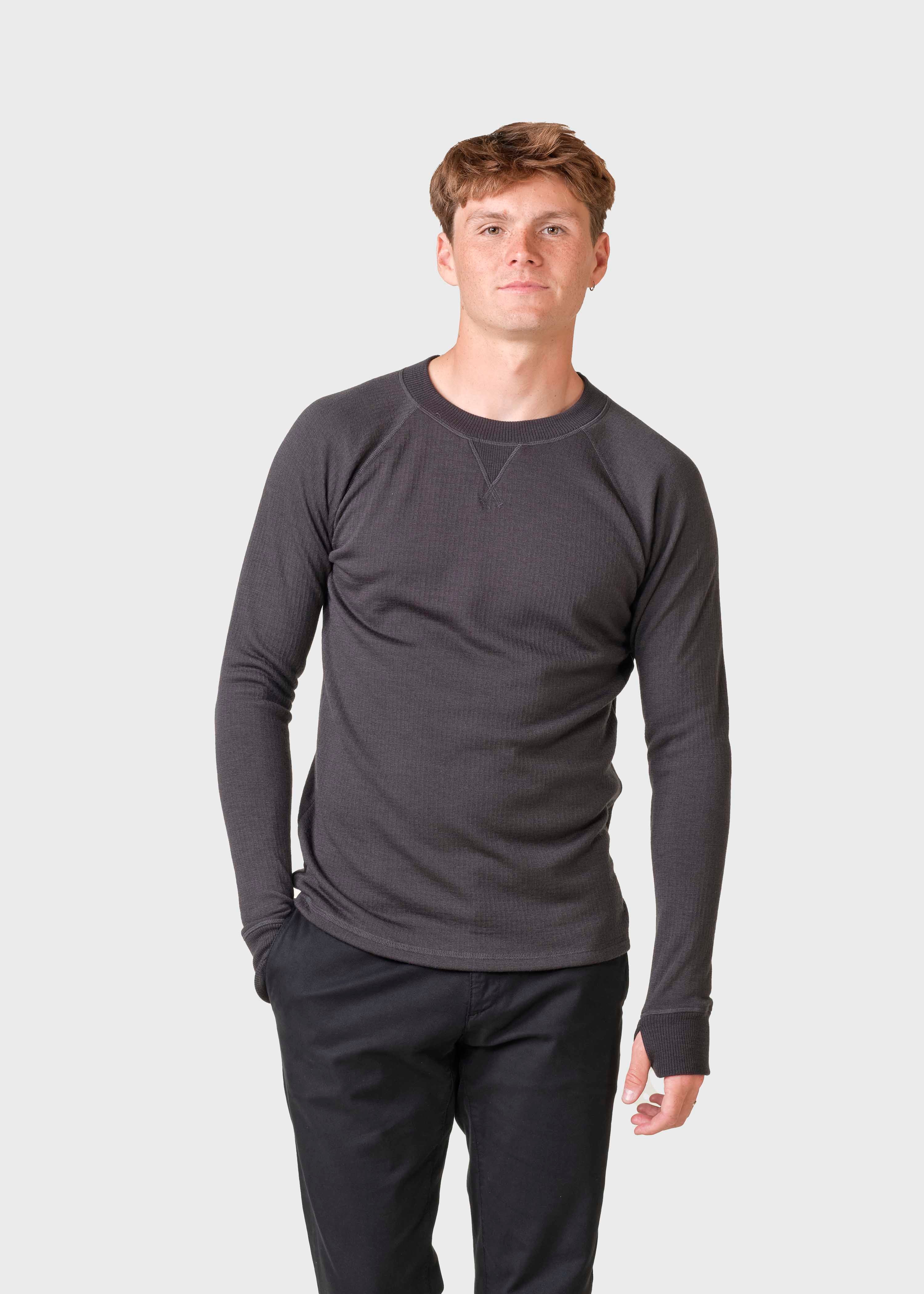 Knuth Wool Crew - Black