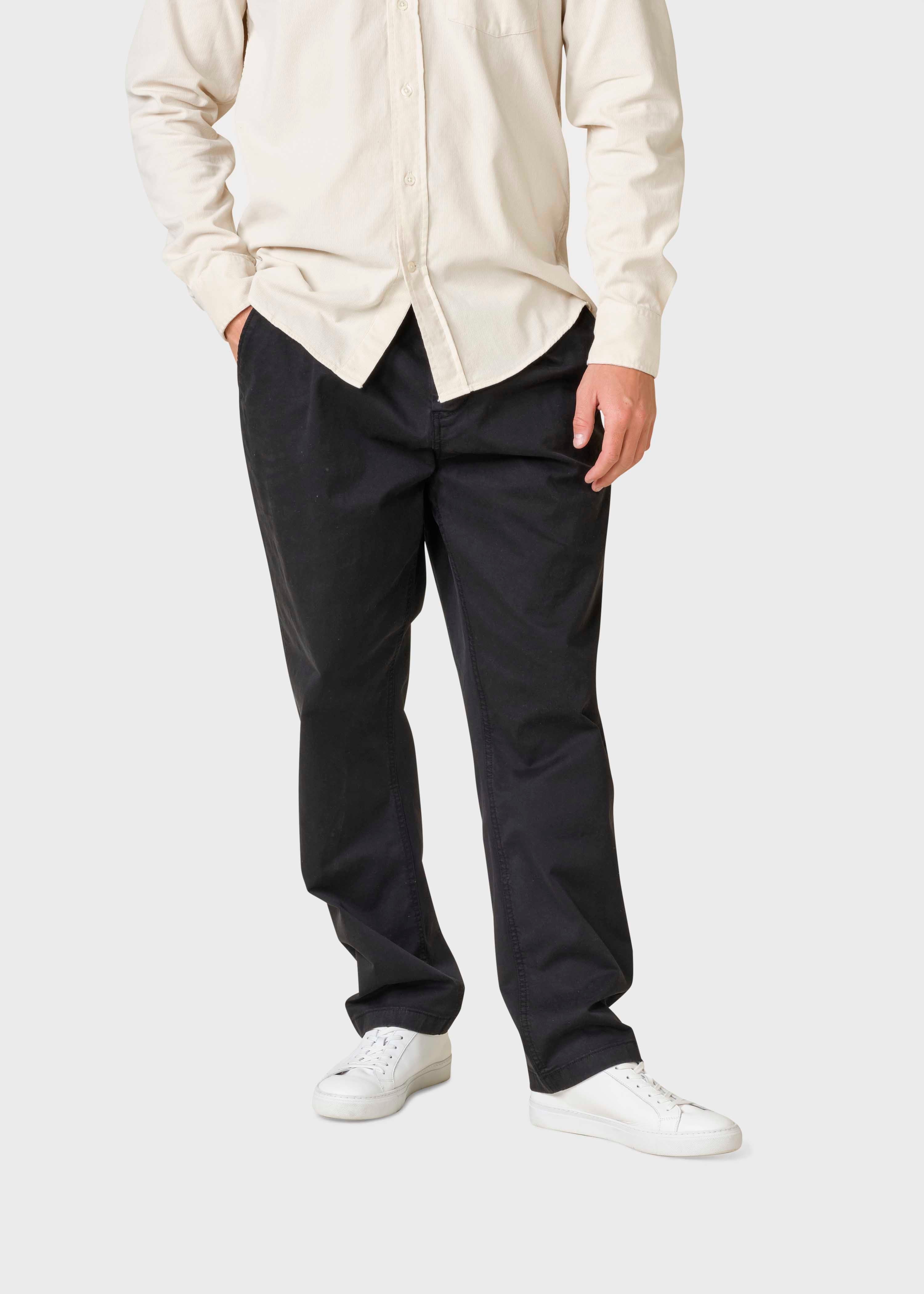 Kristian Twill Pants - Black