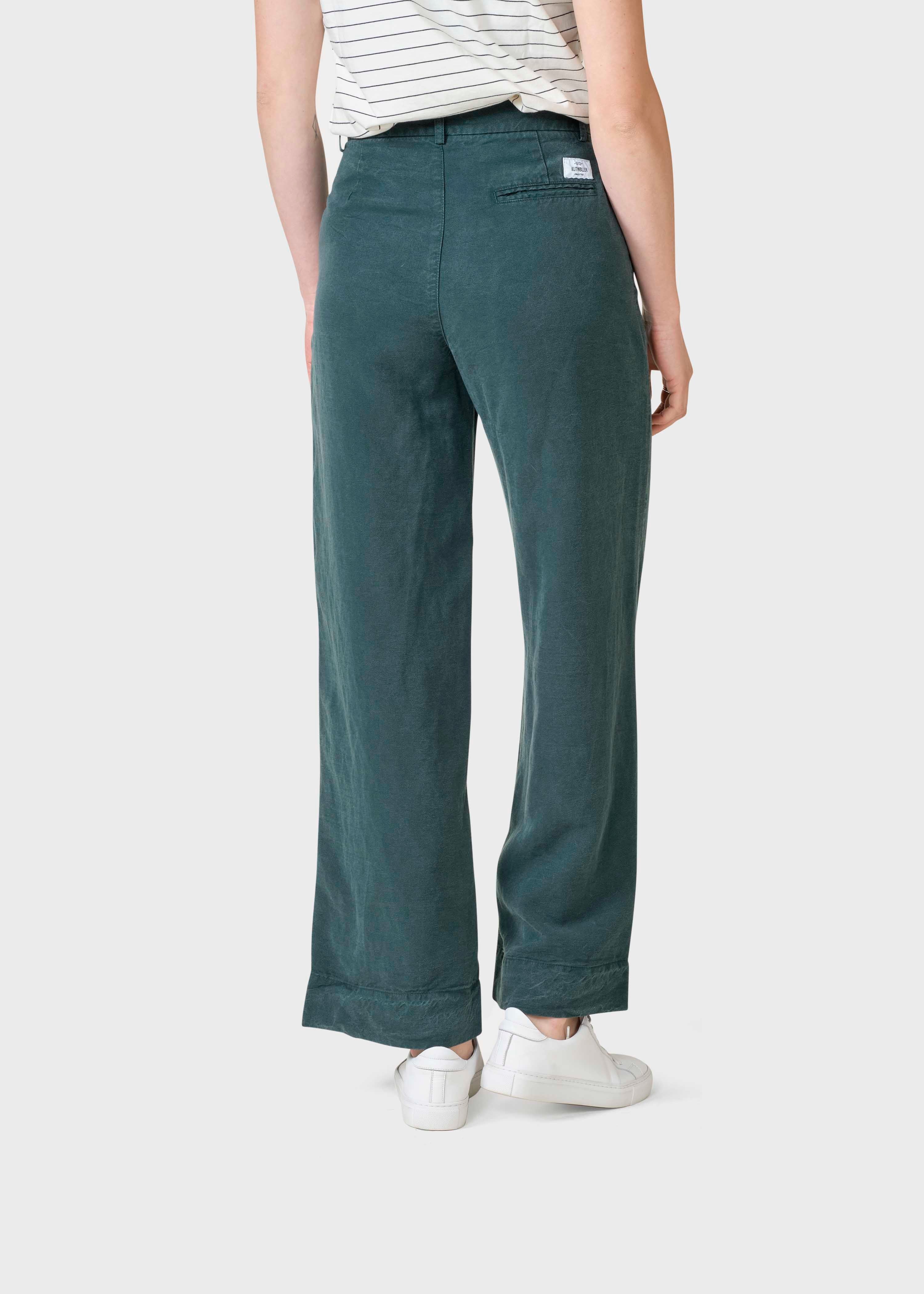 Lydia Lyocell Pants - Moss Green